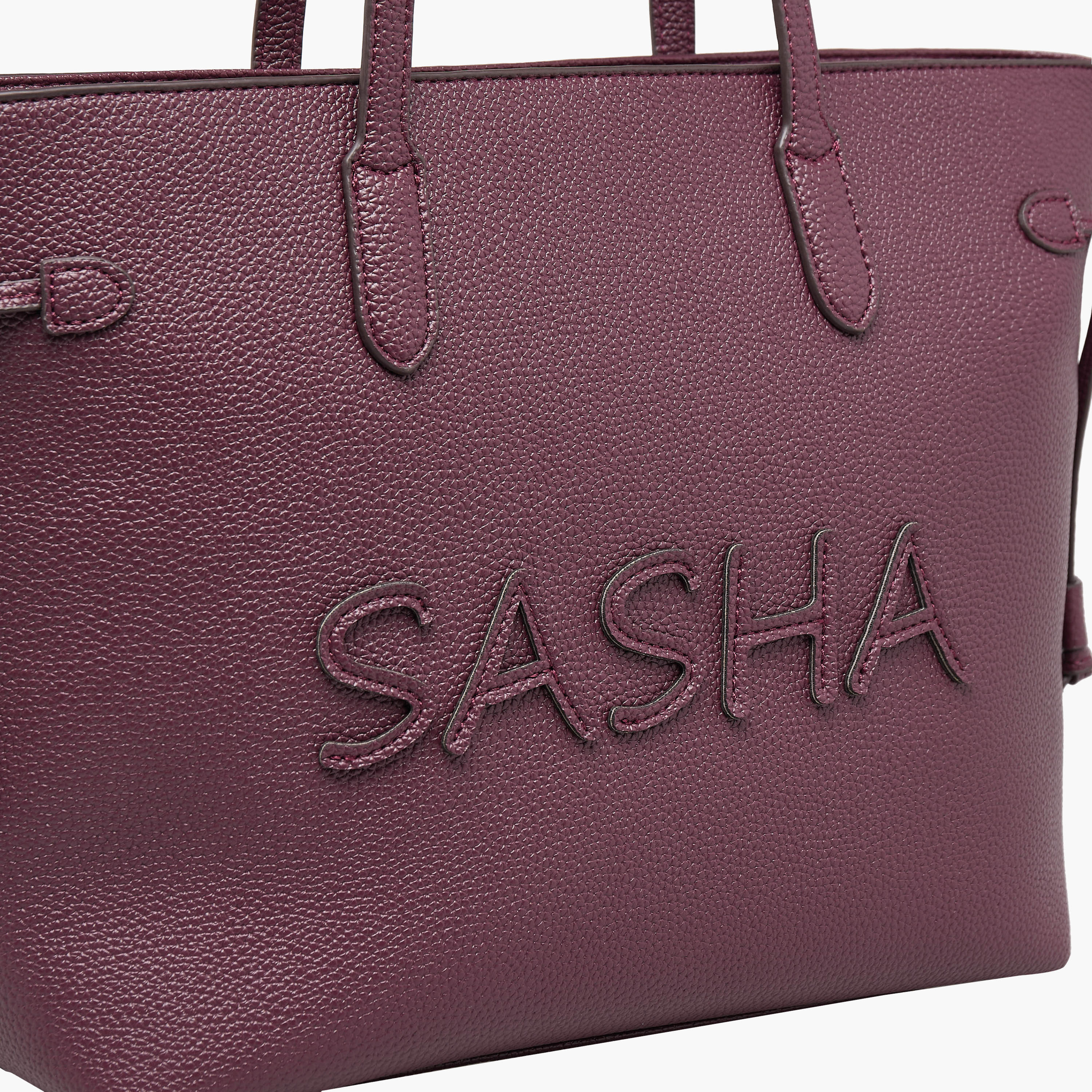 Sasha Logo Tote Bag with Zip Closure-women-bagsandwallets-handbags-image-4