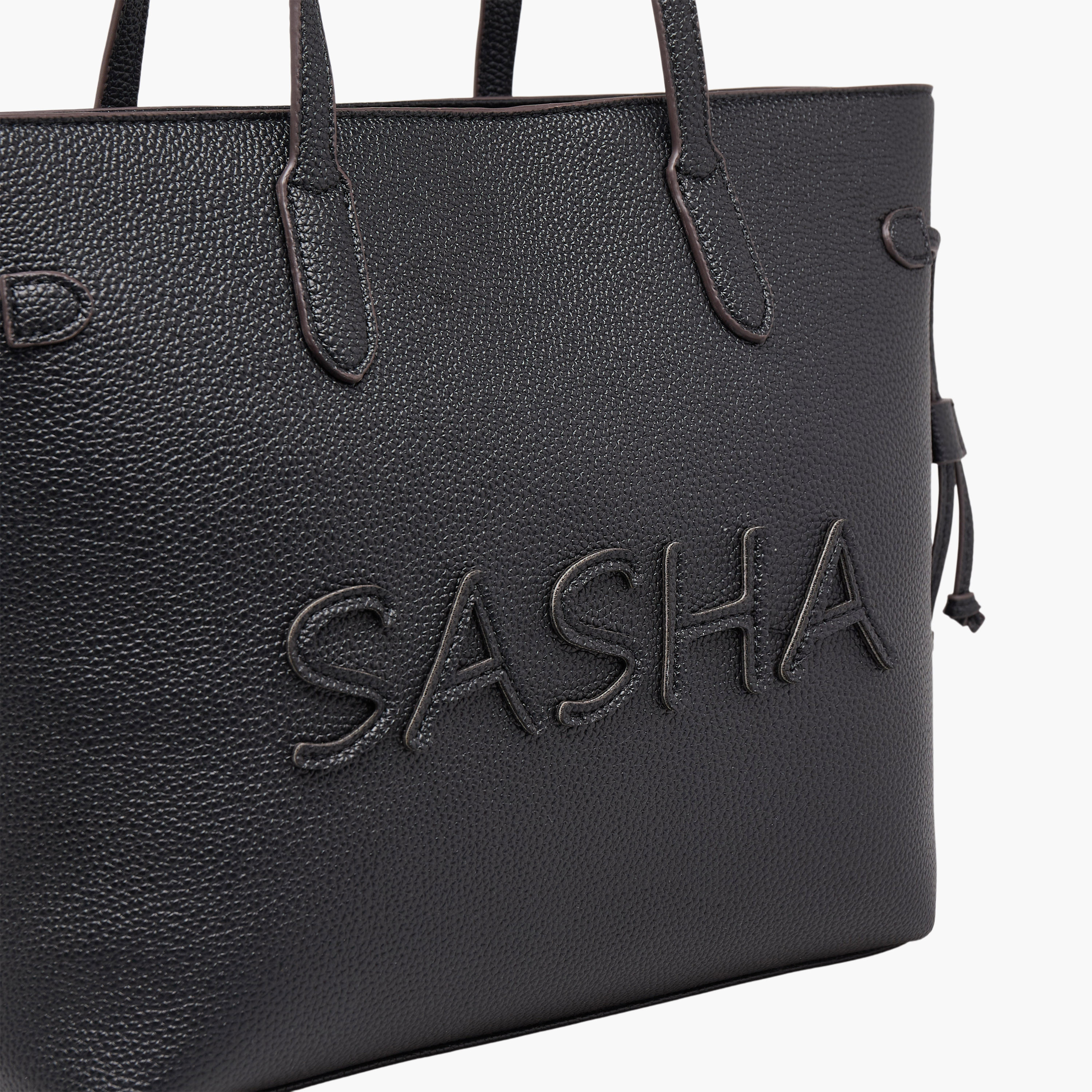 Sasha Logo Tote Bag with Zip Closure-women-bagsandwallets-handbags-image-4