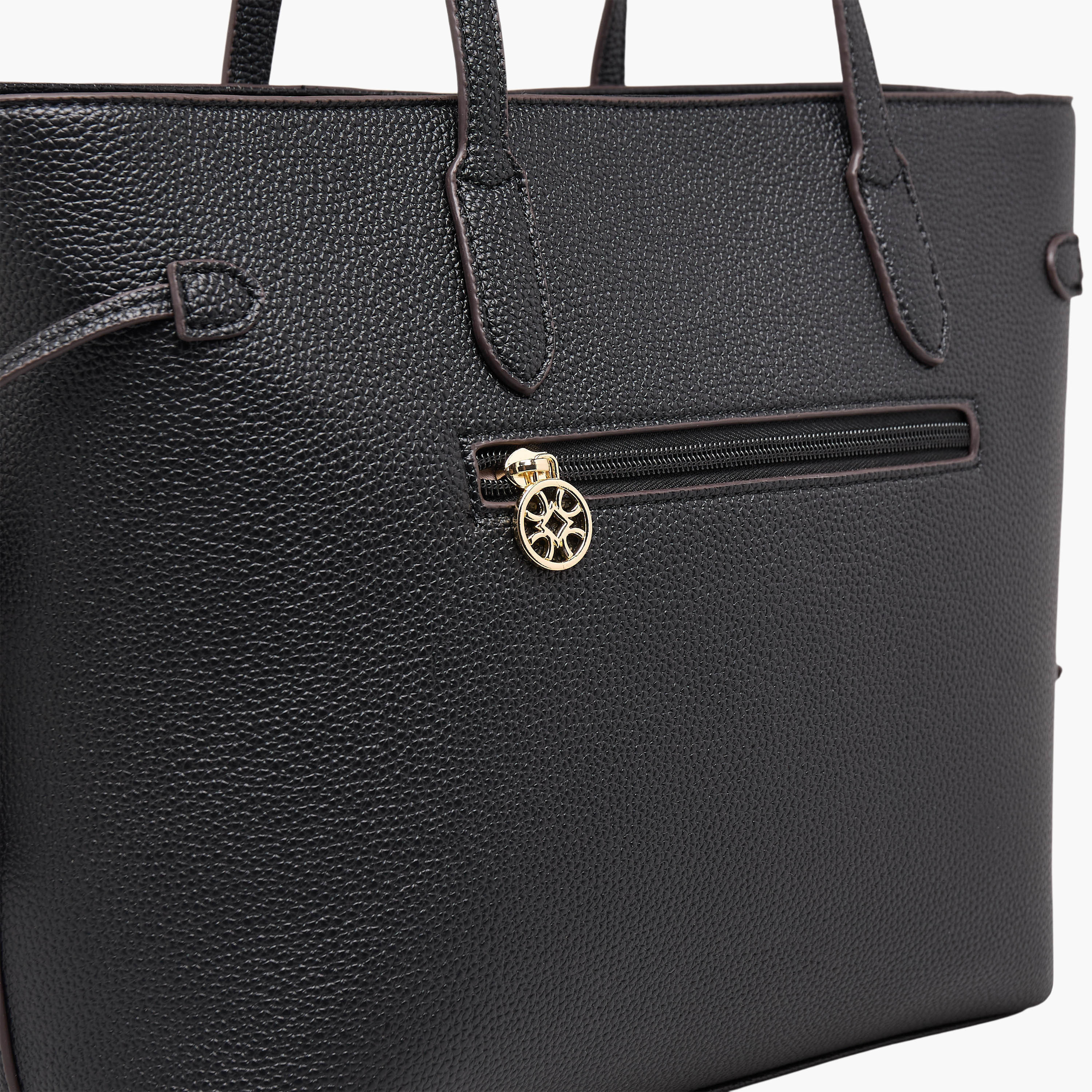 Sasha Logo Tote Bag with Zip Closure-women-bagsandwallets-handbags-image-6