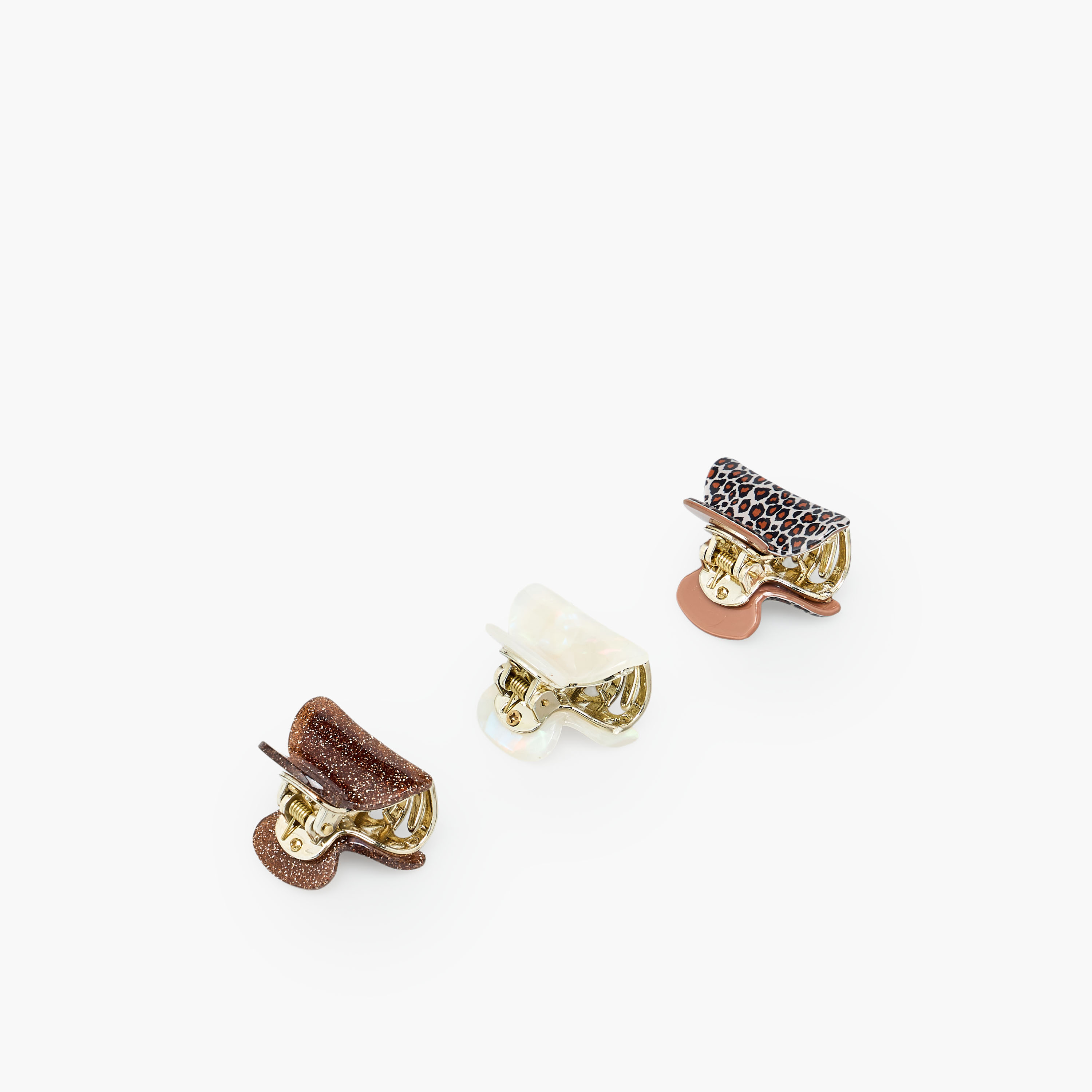Pack of 3 Curved Hair Clamp-women-hairaccessories-clamps-image-5