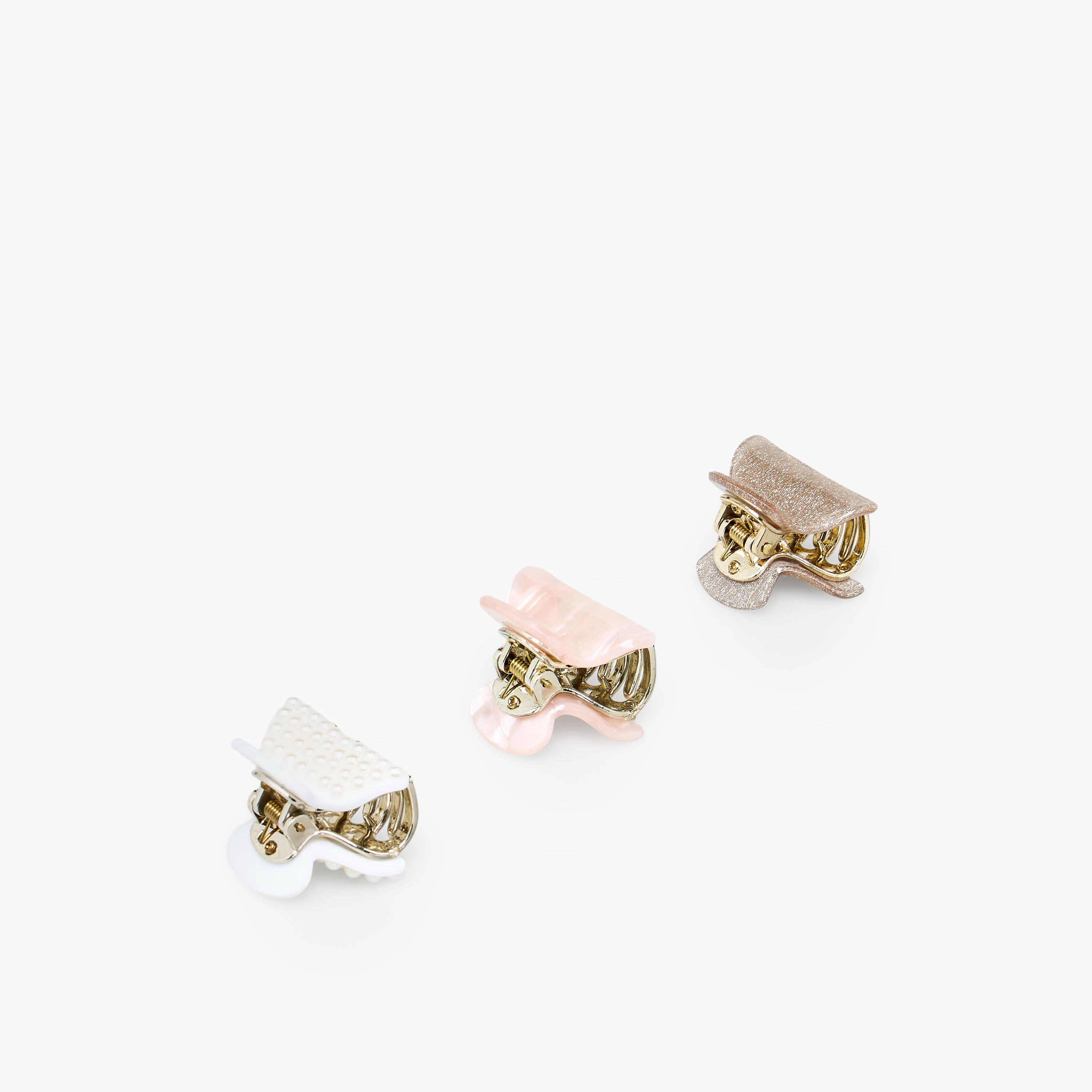 Pack of 3 Curved Hair Clamp-women-hairaccessories-clamps-image-5