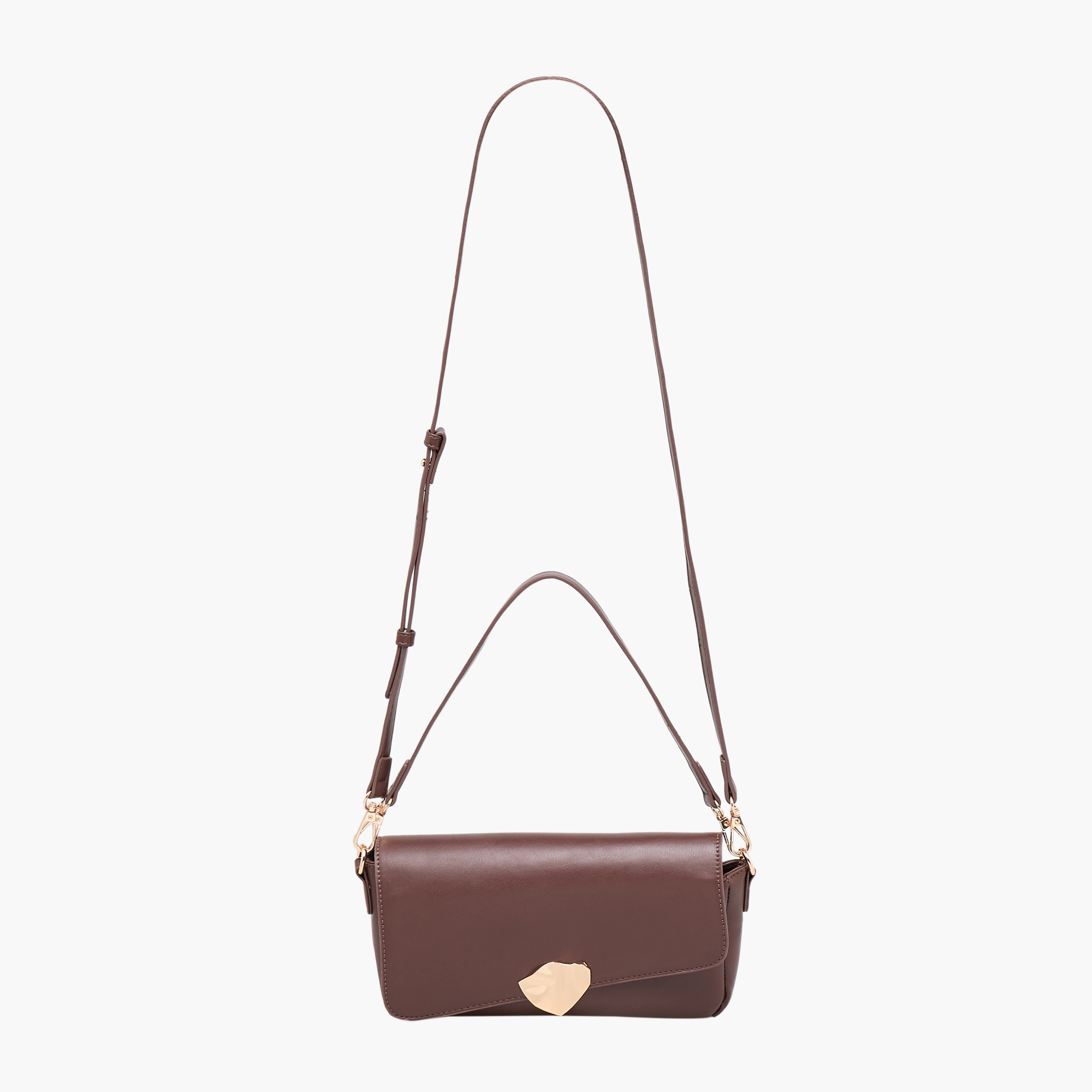 شنطة كروس بودي سادة بحزام قابل للفصل من أدور-women-bagsandwallets-handbags-image-2