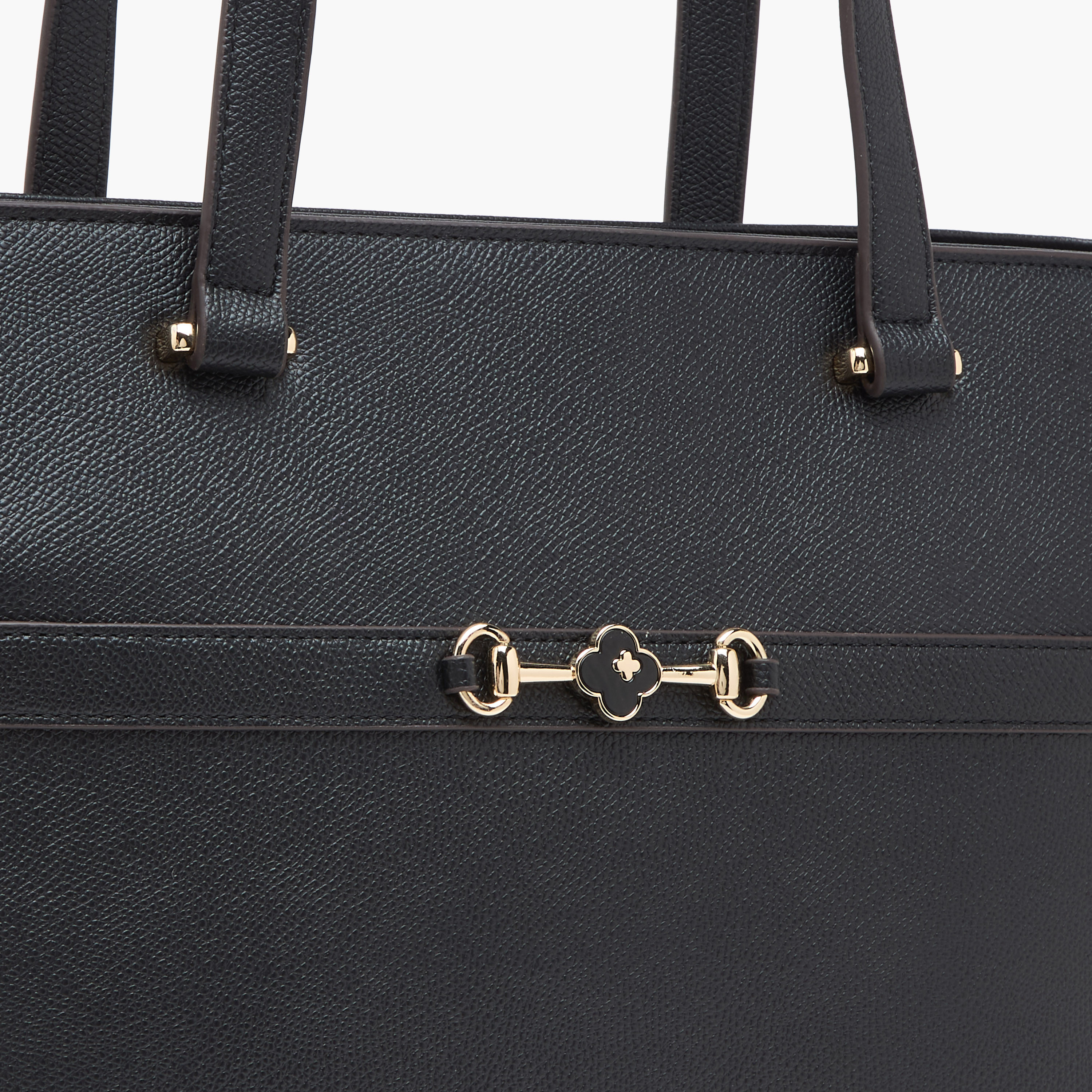 Sasha Metallic Accent Tote Bag with Zip Closure-women-bagsandwallets-handbags-image-4