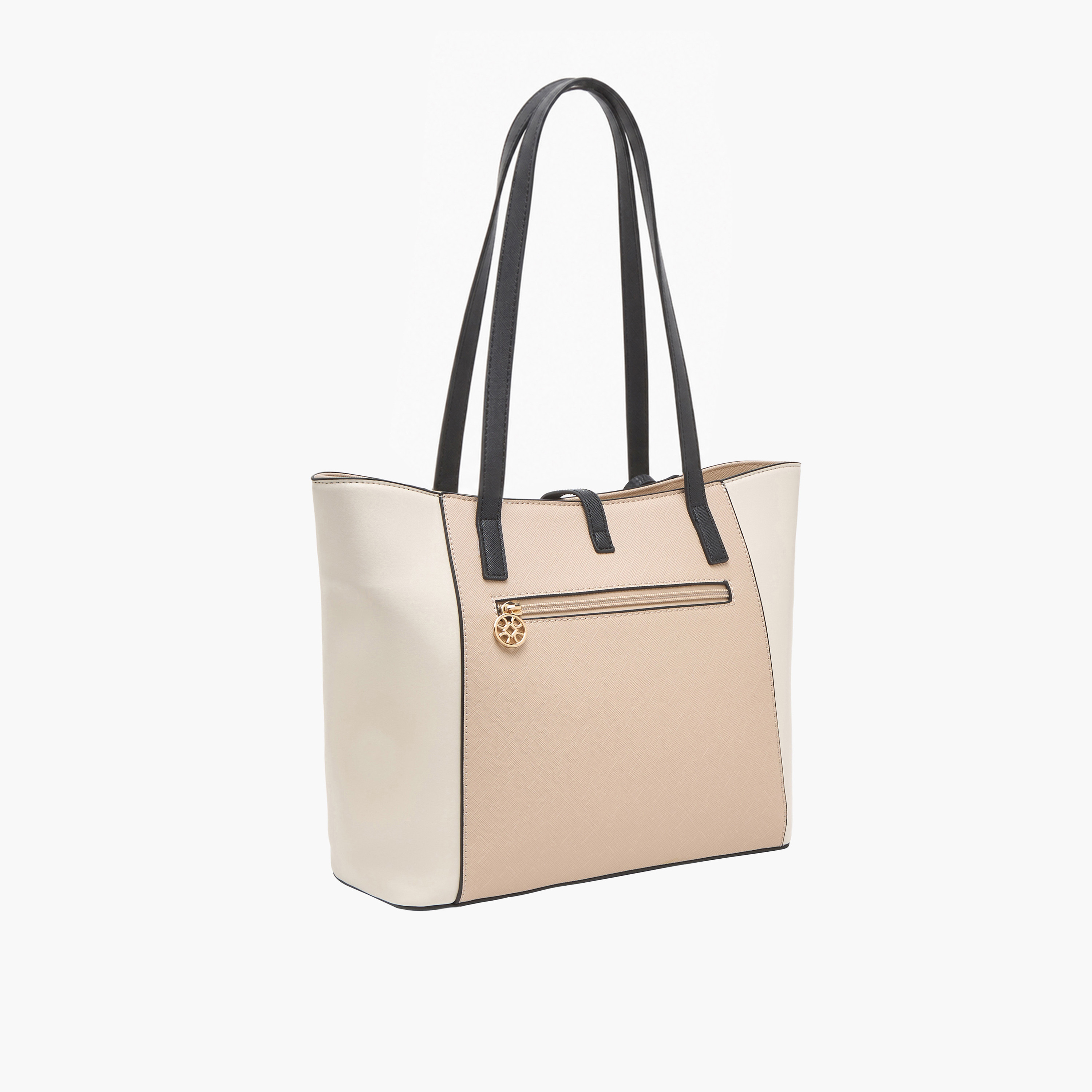 Sasha Panelled Tote Bag with Double Handle-women-bagsandwallets-handbags-image-4