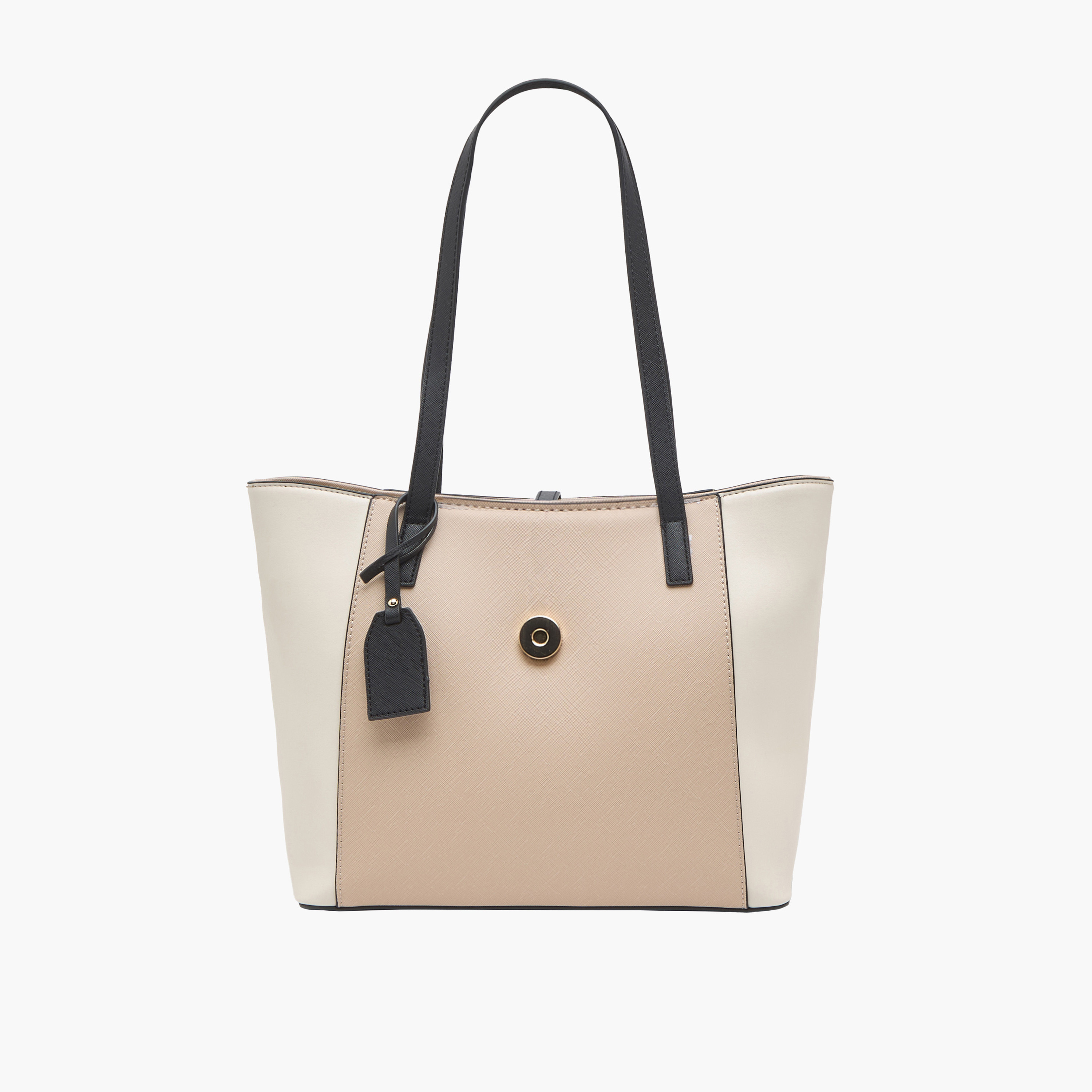 Sasha Panelled Tote Bag with Double Handle-women-bagsandwallets-handbags-image-9