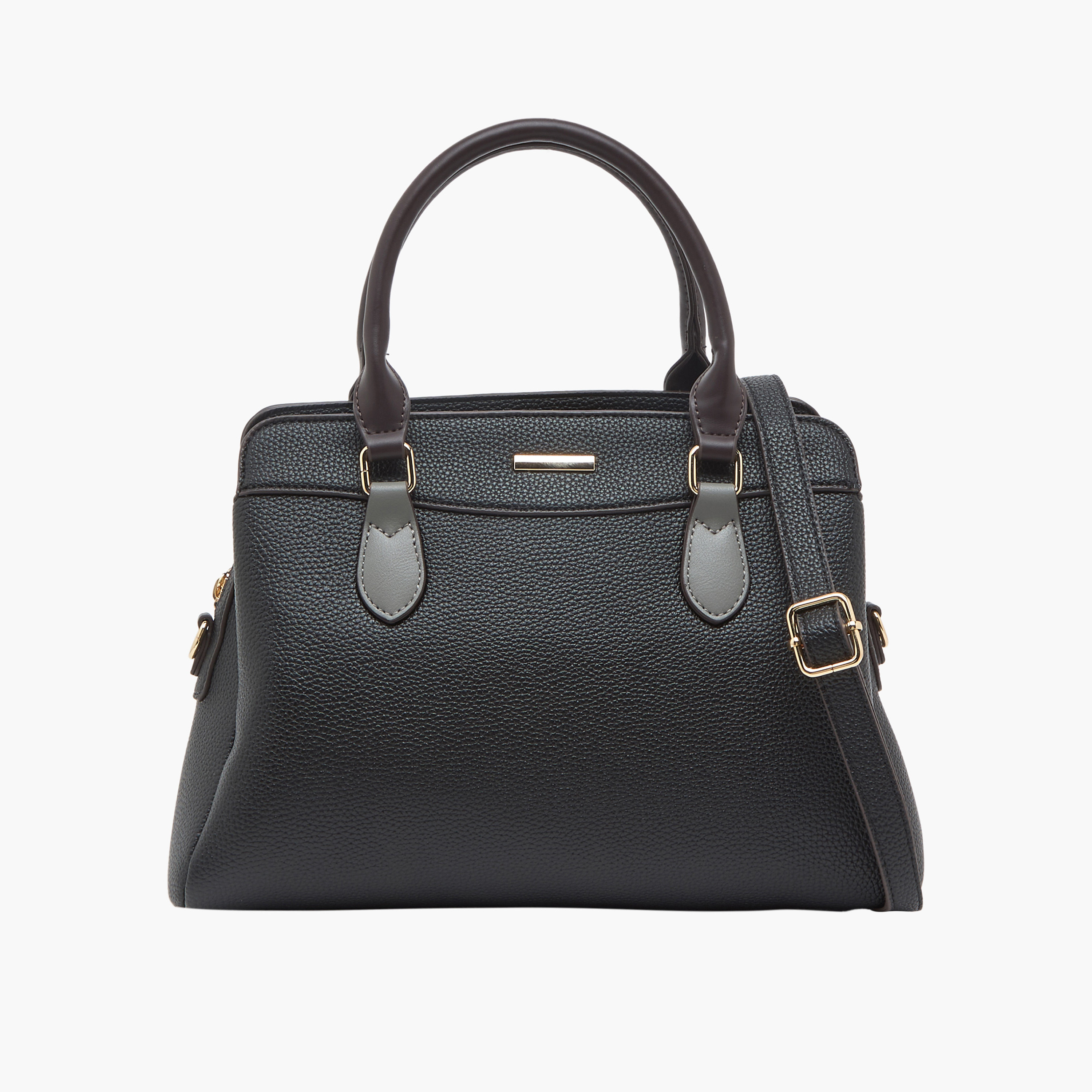 شنطة ساتشيل بارزة الملمس بحزام قابل للفصل من ساشا-women-bagsandwallets-handbags-image-1