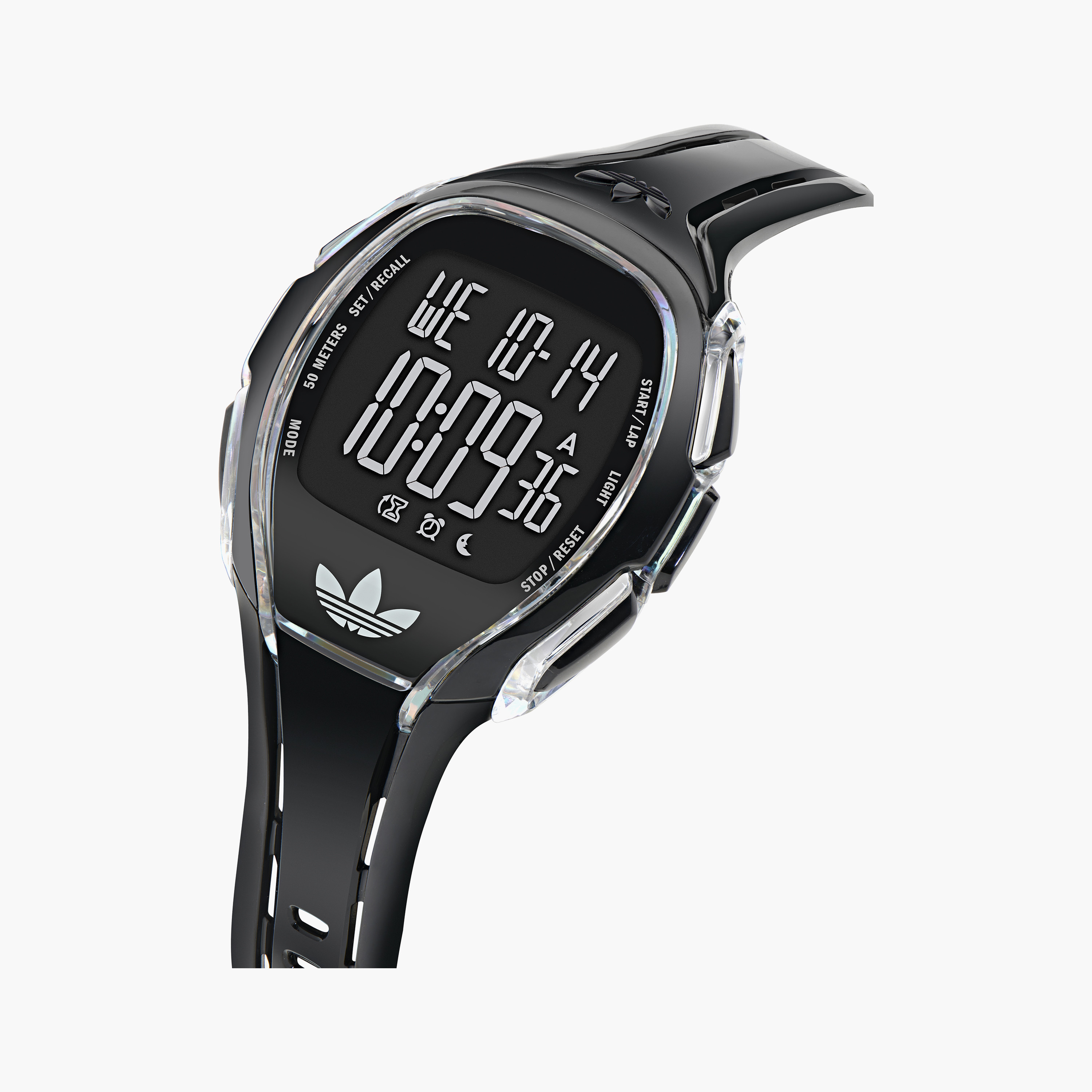 حذاء أديداس أثليتكس ون للجنسين 45 مم أسود رقمي | AOFH26027-men-watchesandjewellery-watches-image-2