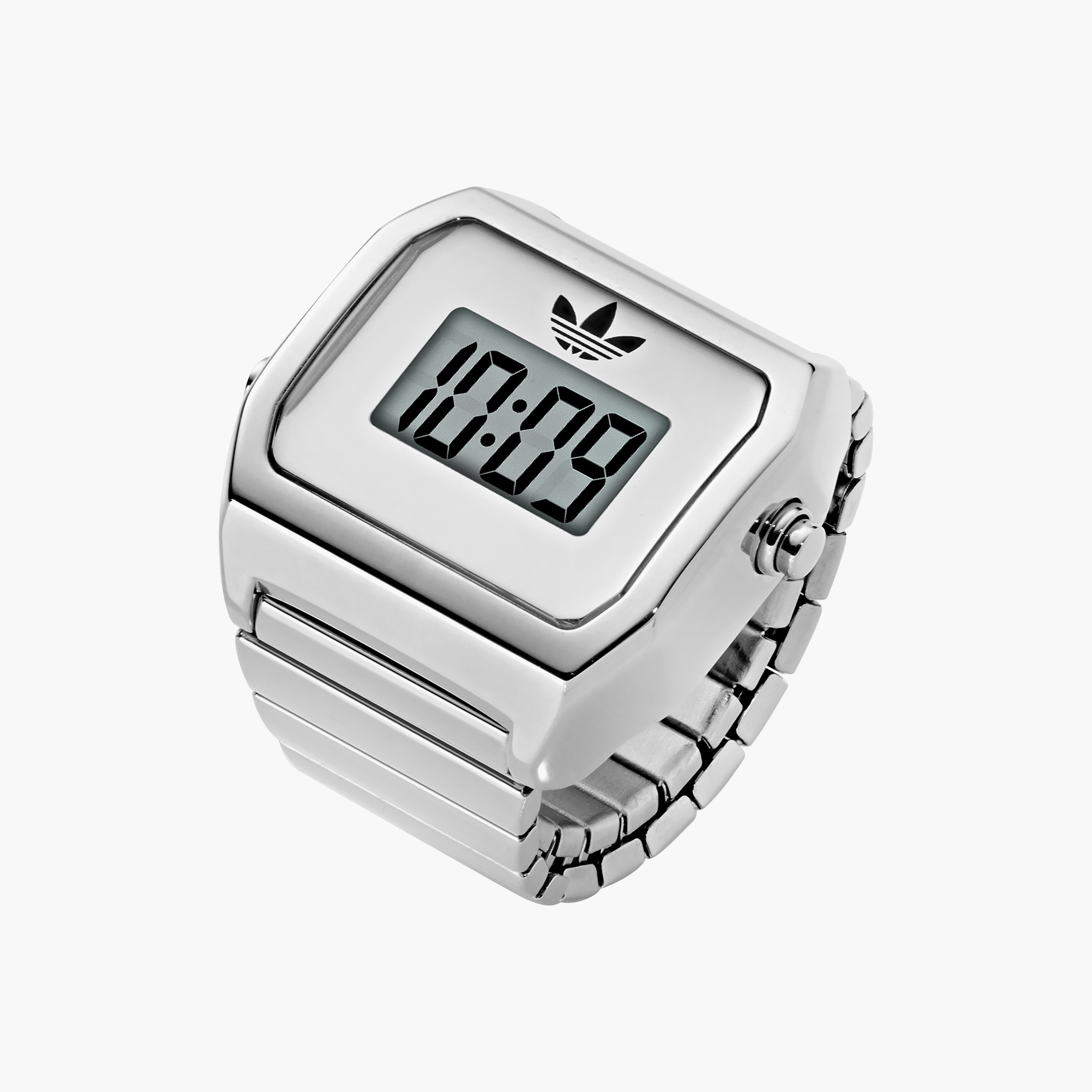 حذاء أديداس ديجيتال تو رينج نسائي فضي رقمي مقاس 20 مم | AOST26037-women-watchesandjewellery-watches-image-2
