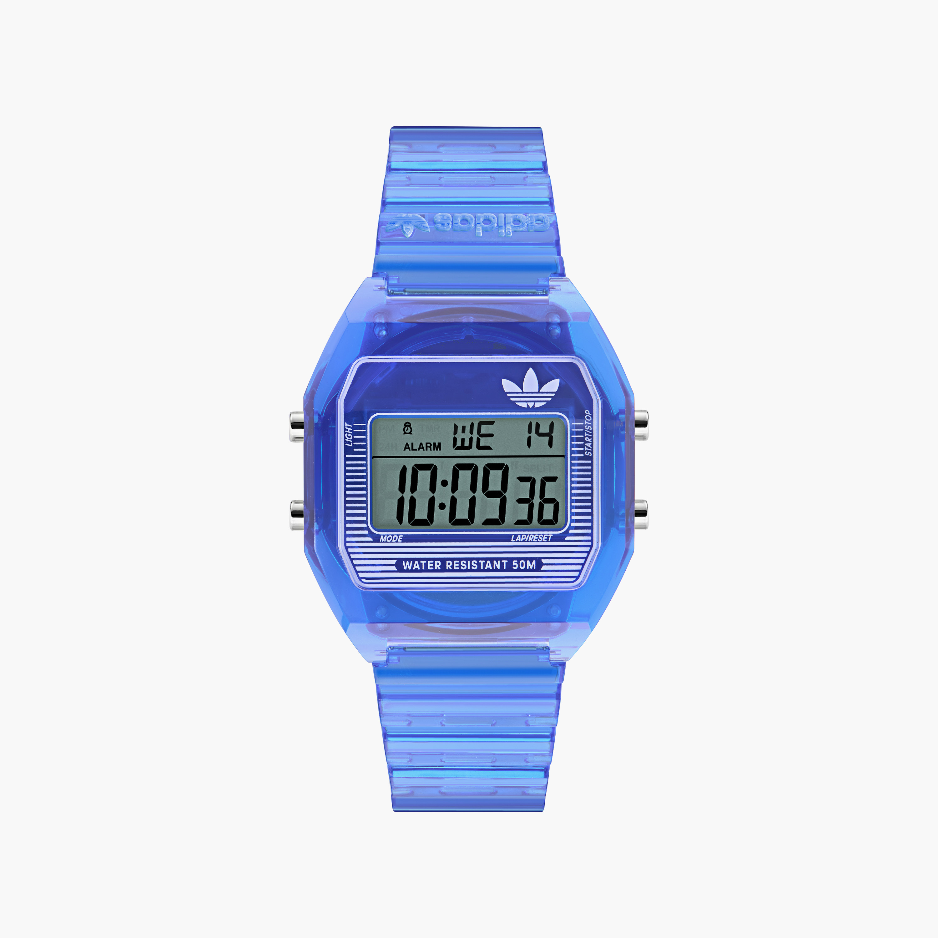حذاء أديداس ديجيتال تو كريستال نسائي 36 ملم أزرق رقمي | AOST25537-women-watchesandjewellery-watches-image-1