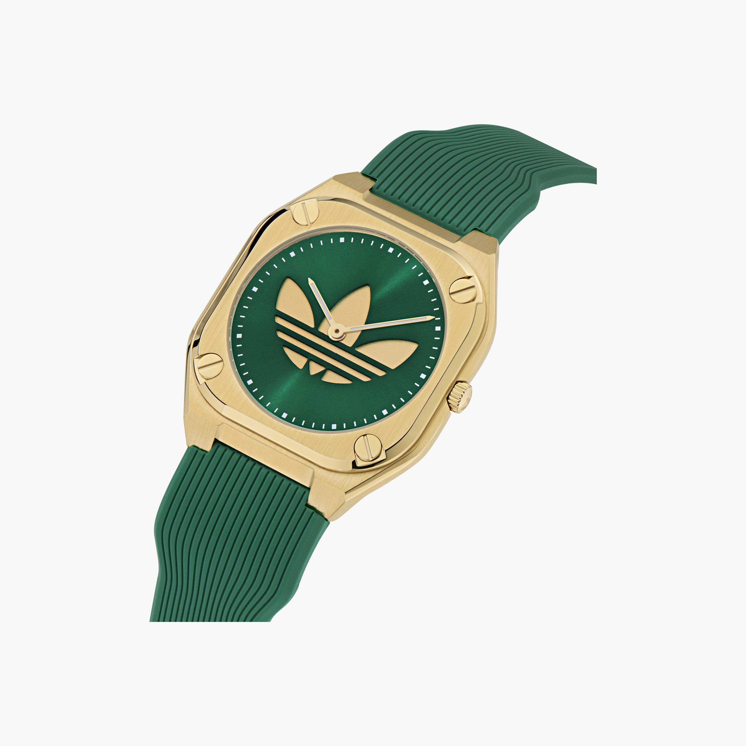 أديداس سيتي تك ثين للجنسين 39 مم أخضر تناظري | AOFH25011-men-watchesandjewellery-watches-image-2