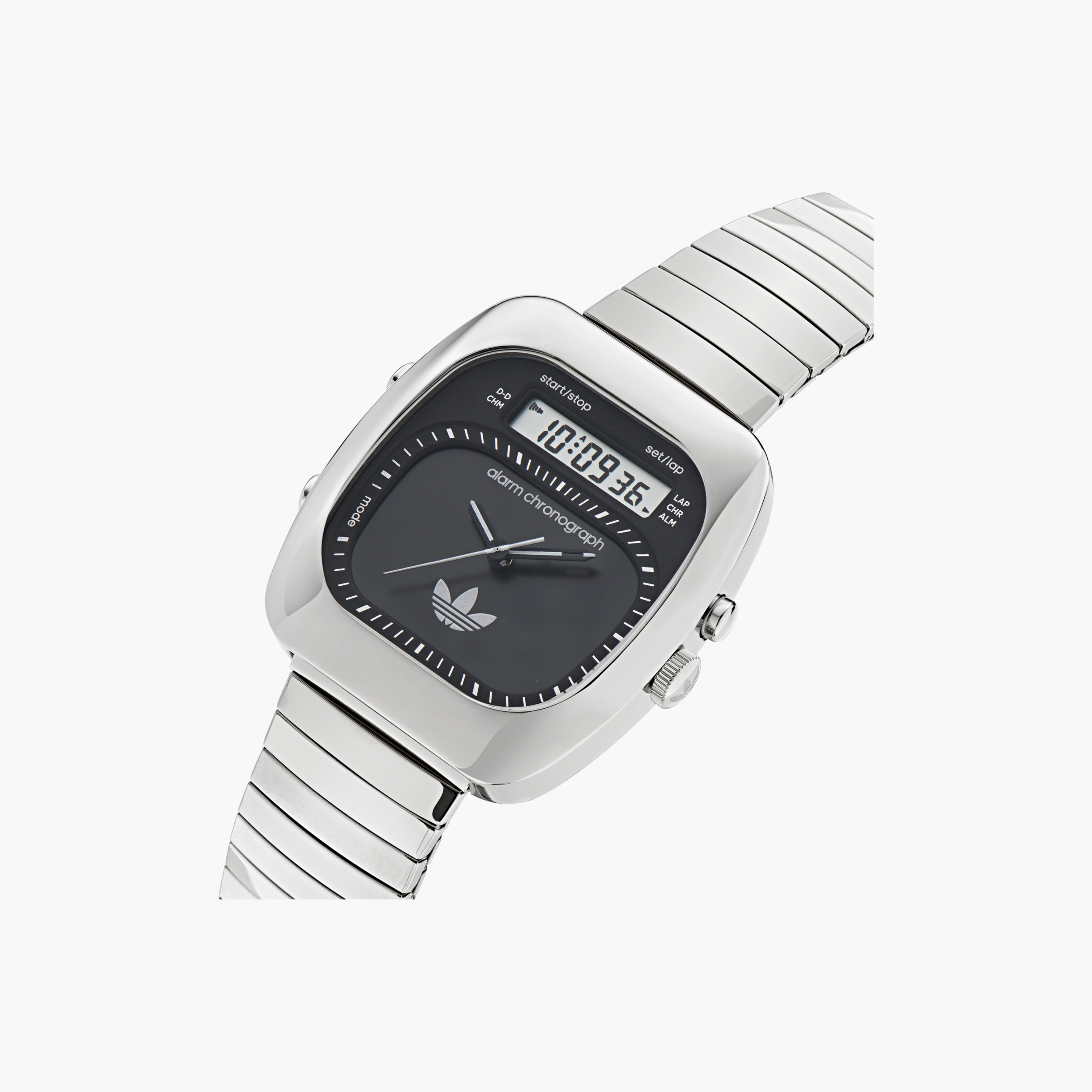 حذاء أديداس ويف ثري للجنسين مقاس 37 مم أسود رقمي | AOSY25013-men-watchesandjewellery-watches-image-2
