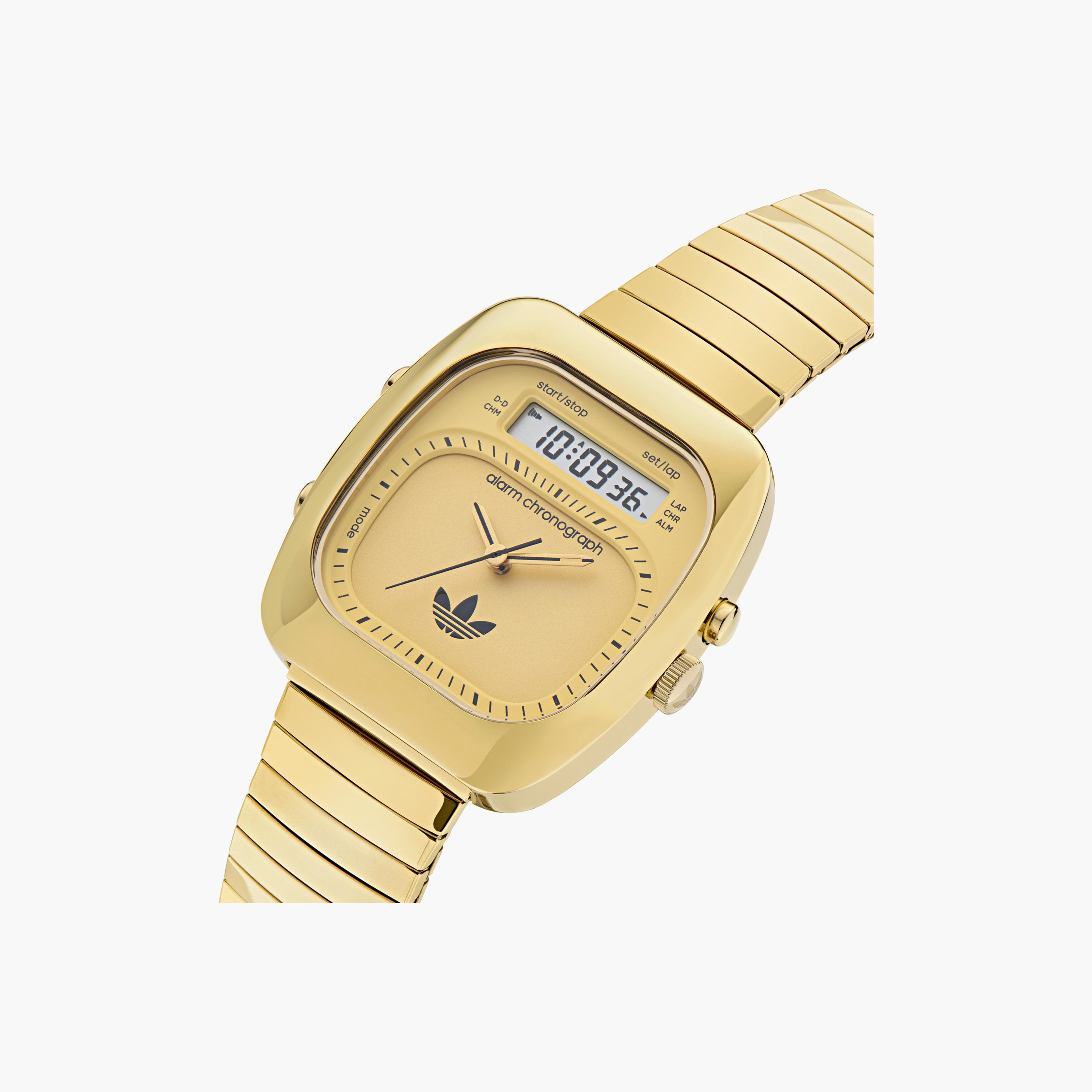 Adidas Wave Three Unisex 37 MM Gold Digital | AOSY25014-men-watchesandjewellery-watches-image-2