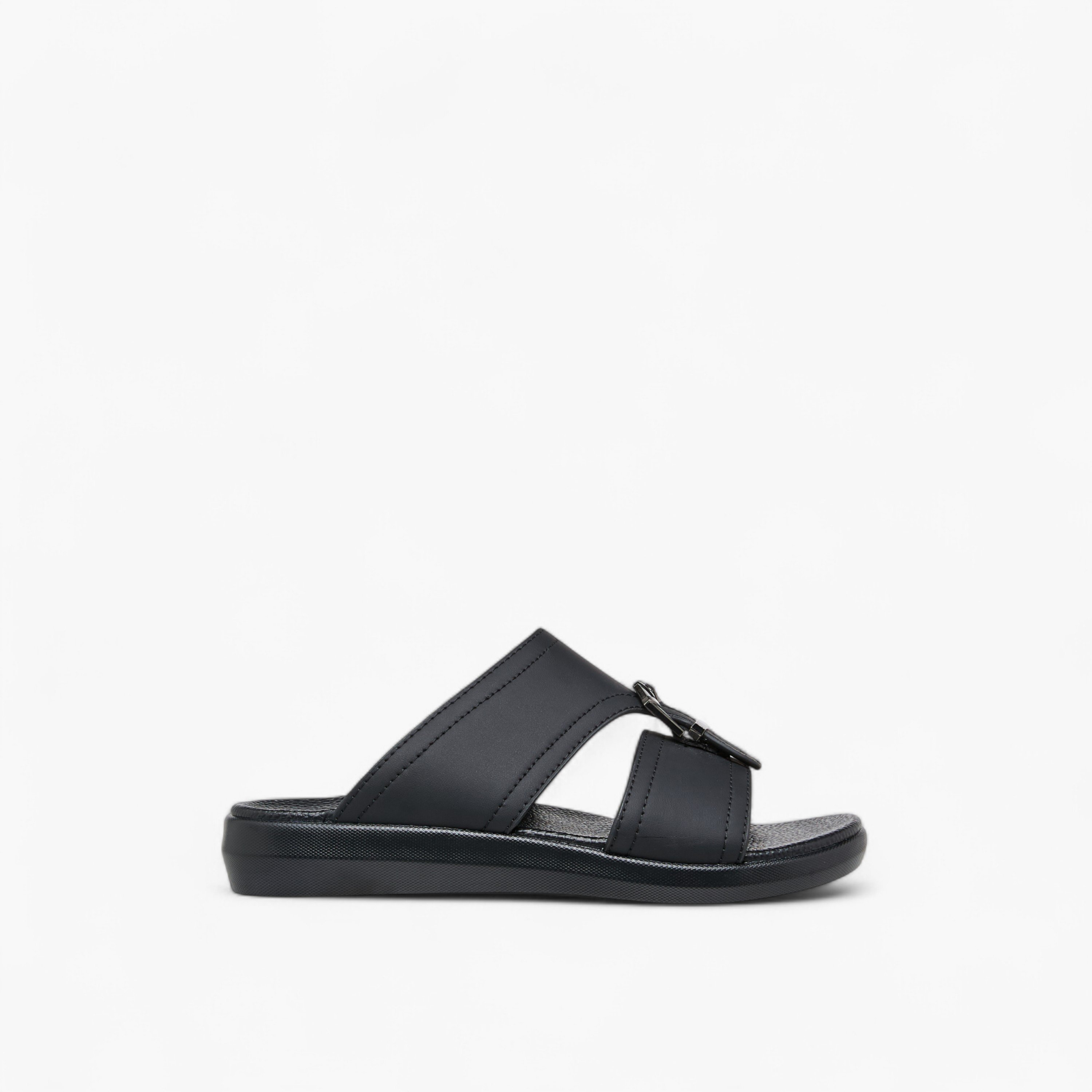 LBL by Shoexpress Buckle Detail Slip-On Comfort Sandals-men-shoes-sandals-image-2