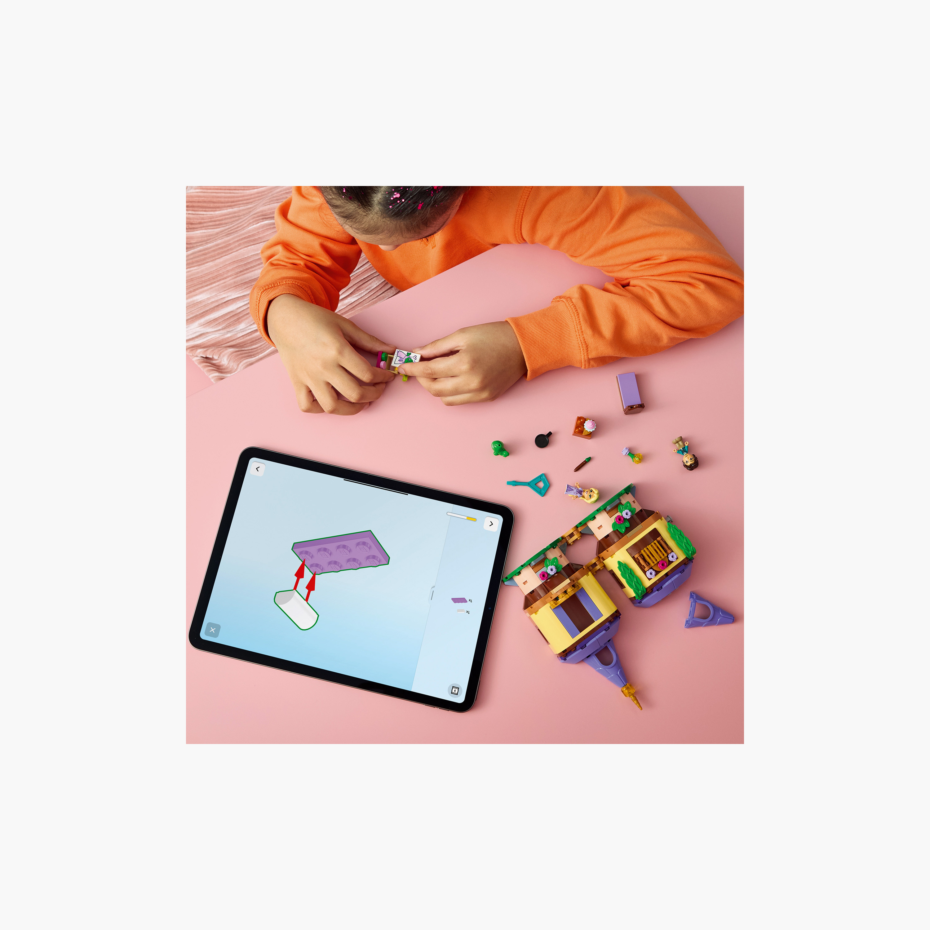 مجموعة ألعاب مكعبات برج ربانزل المصغر "ليغو ديزني برنسيس"-toys-buildingblocks-blocks-image-5