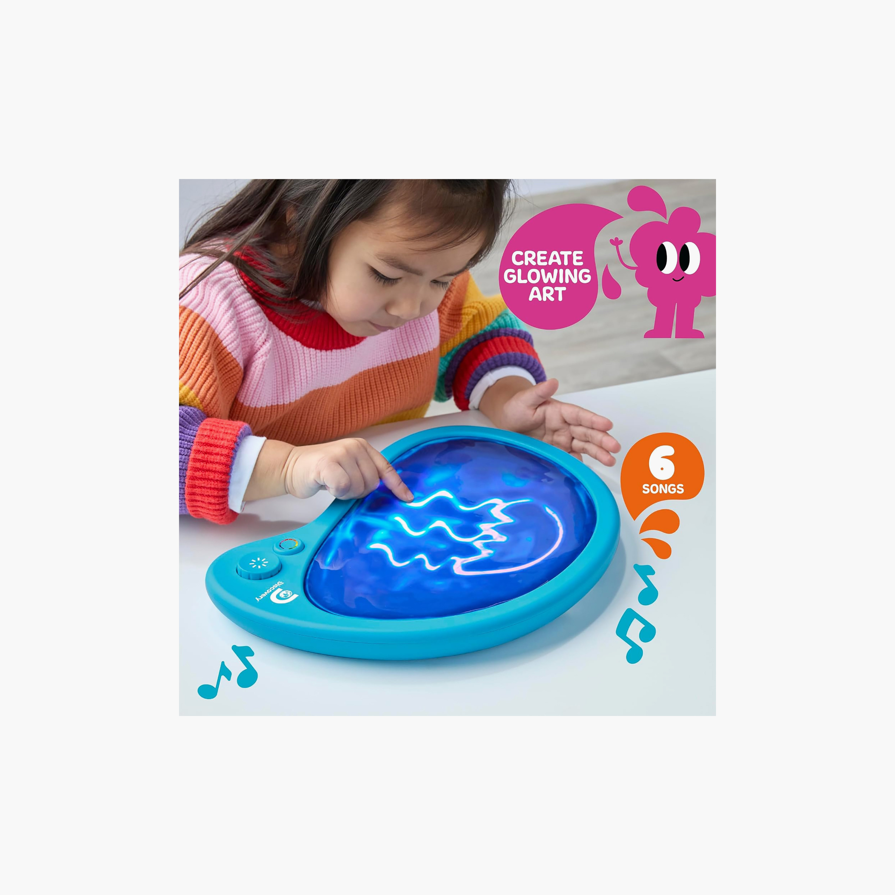 لوحة رسم مضيئة مع موسيقي جلو باليت مس فري من ديسكفري-school-artsandcrafts-image-3