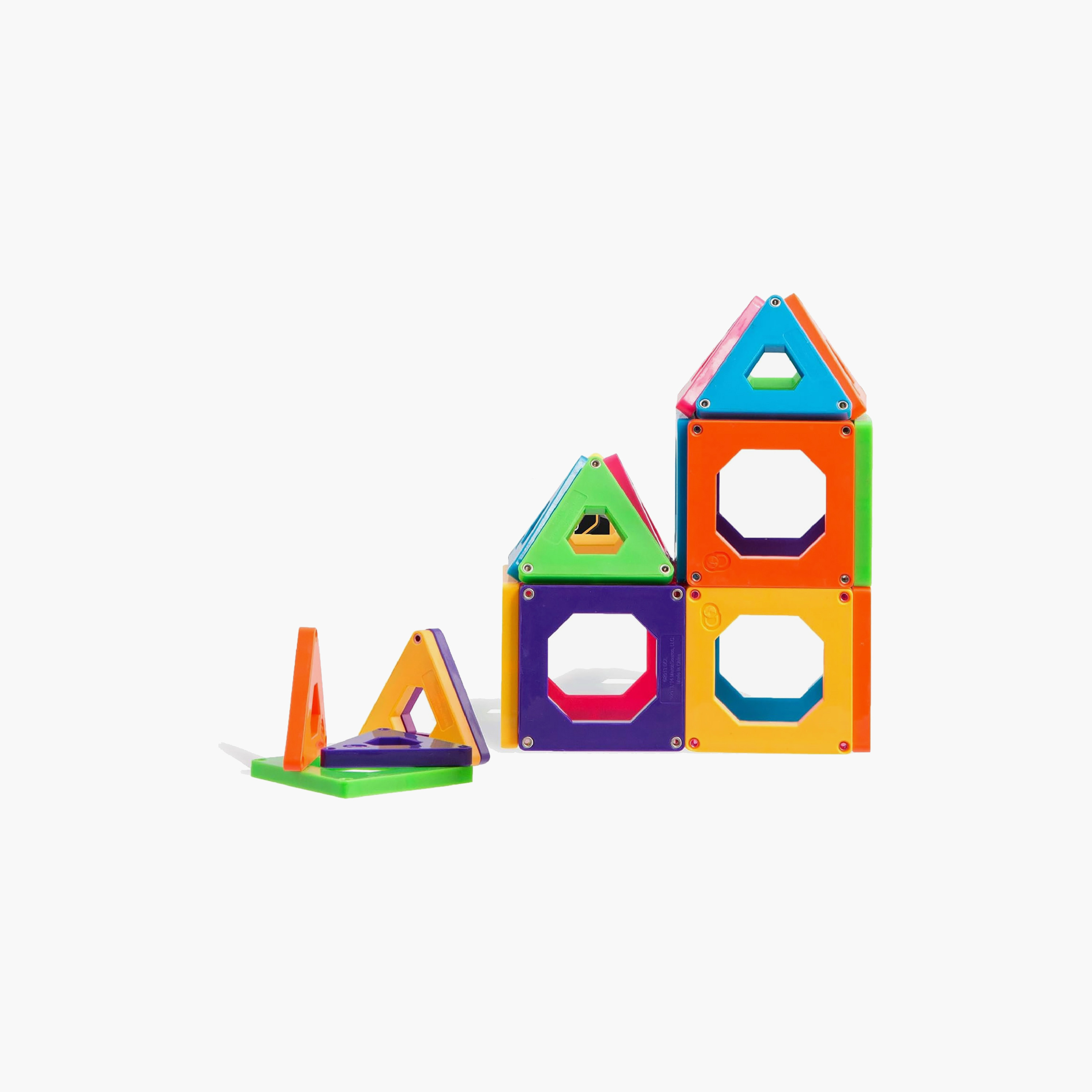 Discovery 24-Piece Magnetic Tile Playset-toys-buildingblocks-blocks-image-1