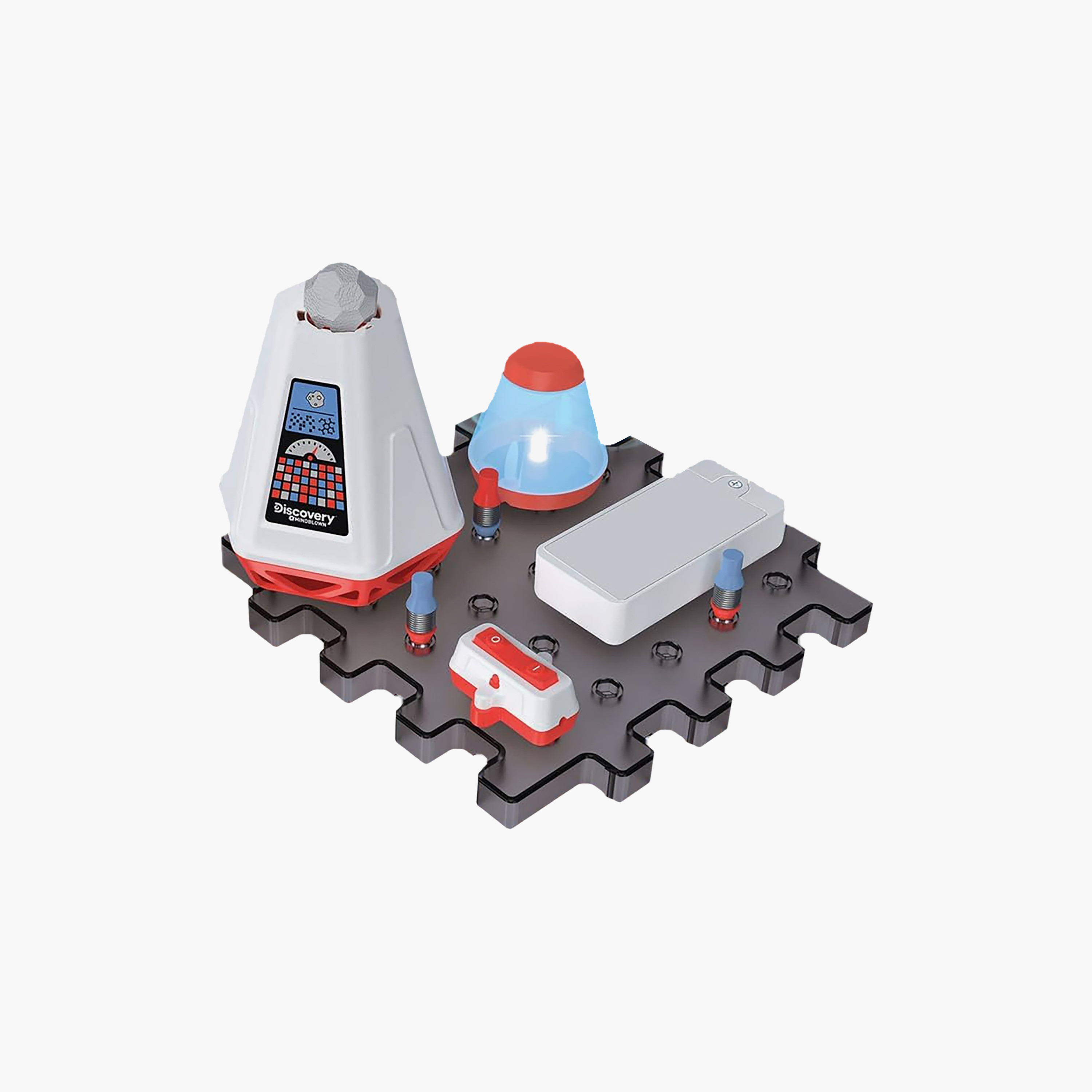 مجموعة ألعاب محطة الفضاء لتجارب تحليل الجسيمات والدوائر الكهربائية من ديسكفري-toys-educational-stemtoys-image-1