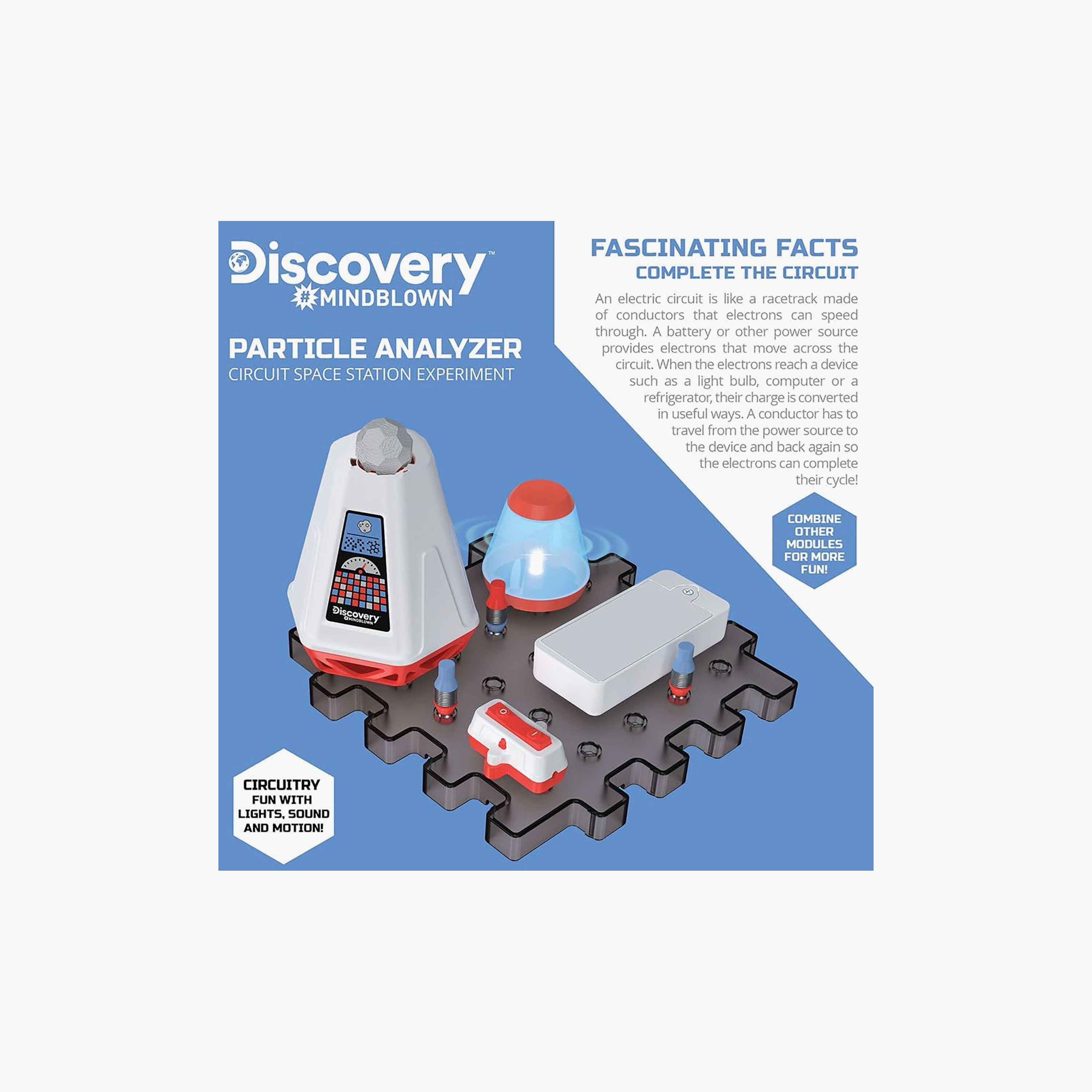 مجموعة ألعاب محطة الفضاء لتجارب تحليل الجسيمات والدوائر الكهربائية من ديسكفري-toys-educational-stemtoys-image-4