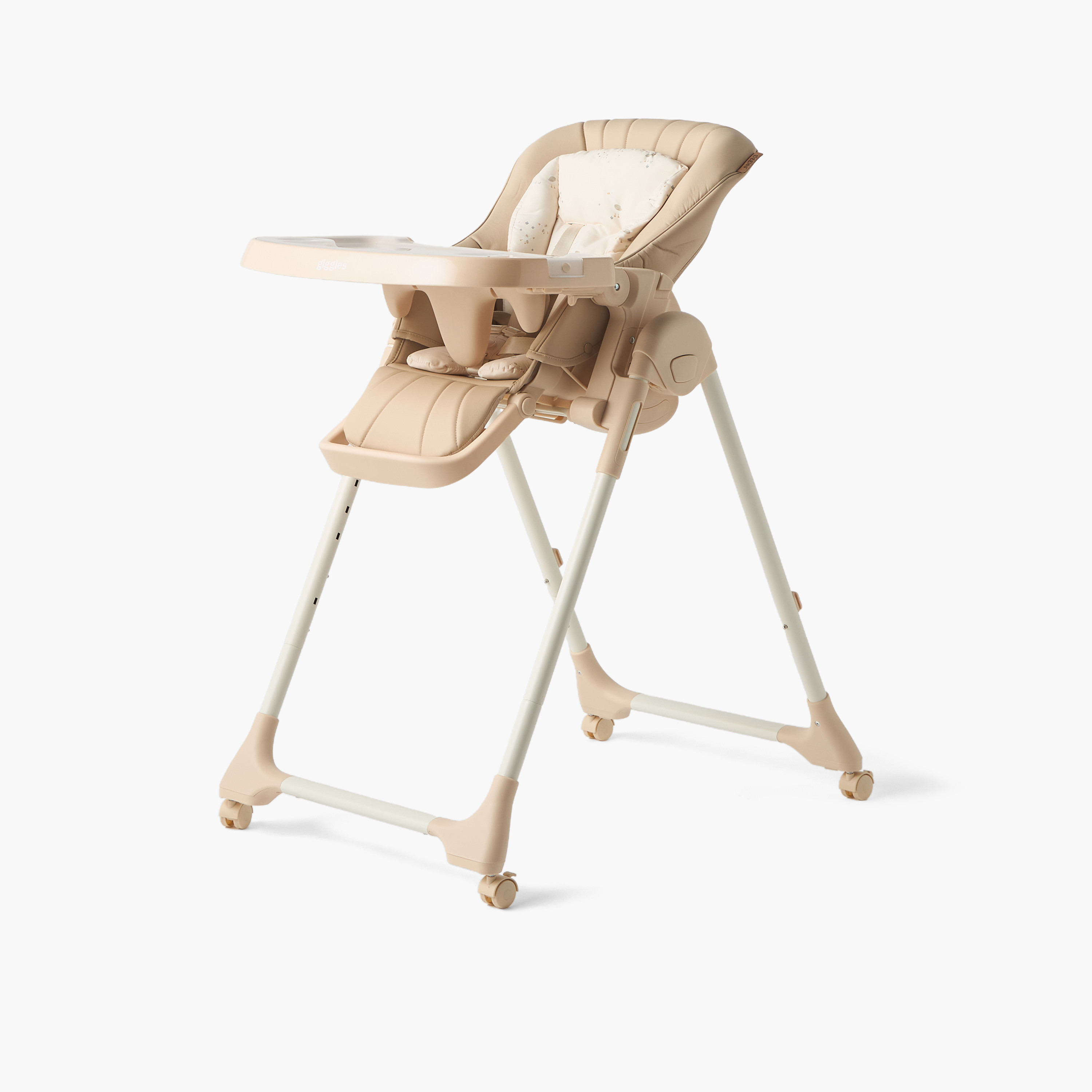 Giggles Selena High Chair with Foldable Book Holder-baby-feeding-highchairsandboosters-image-1