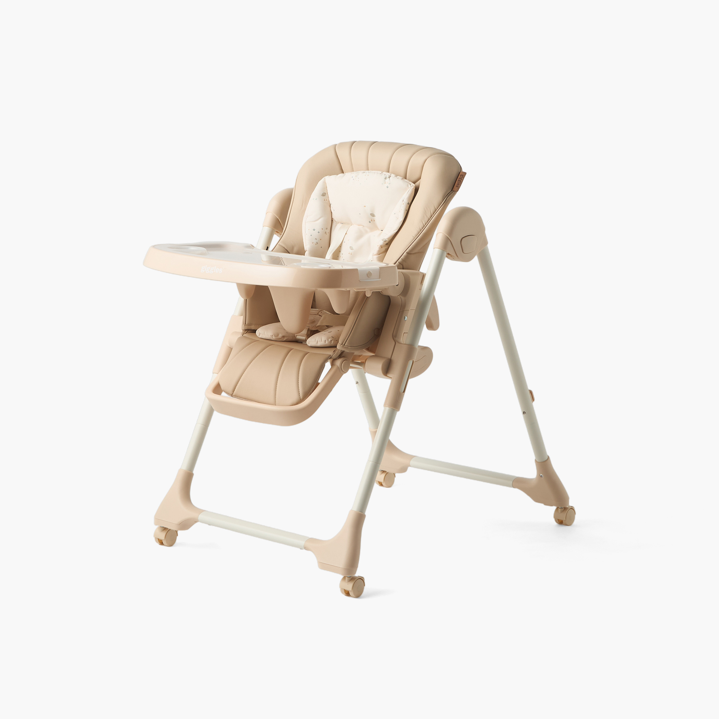 Giggles Selena High Chair with Foldable Book Holder-baby-feeding-highchairsandboosters-image-6