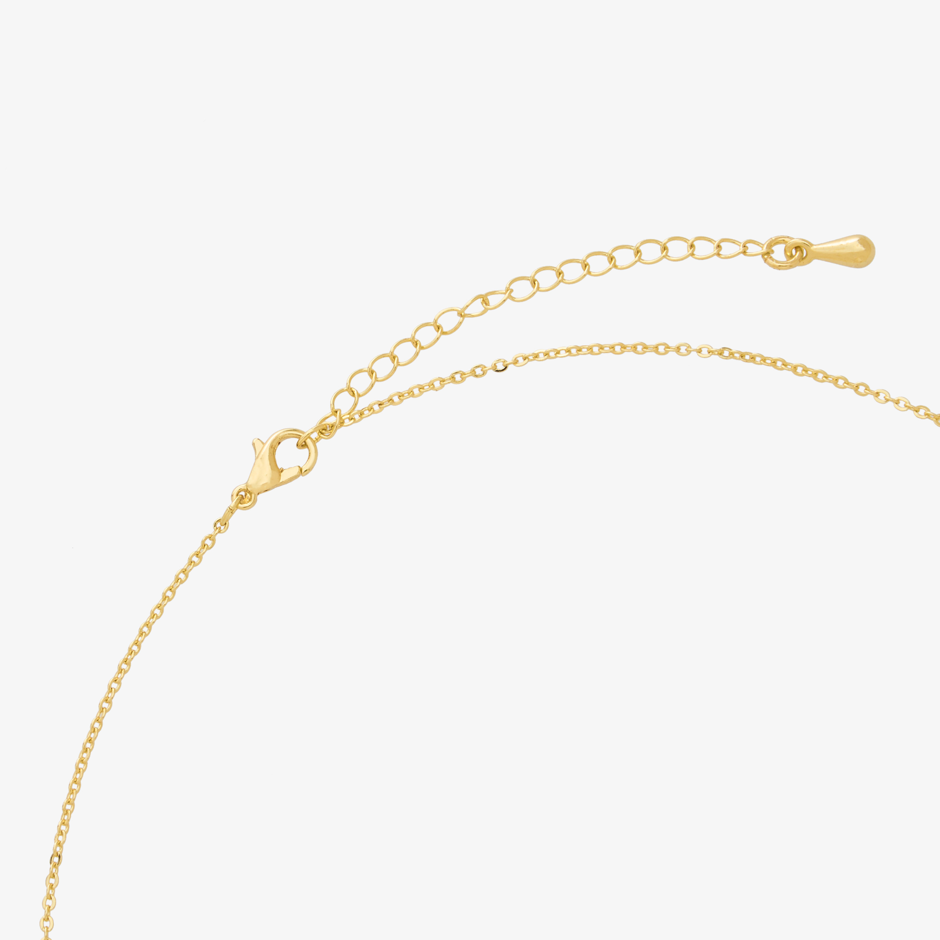 عقد بلون ذهبي بدلاية يعسوب مزينة بمكعبات زيركون-women-watchesandjewellery-jewellery-necklacesandpendants-image-3