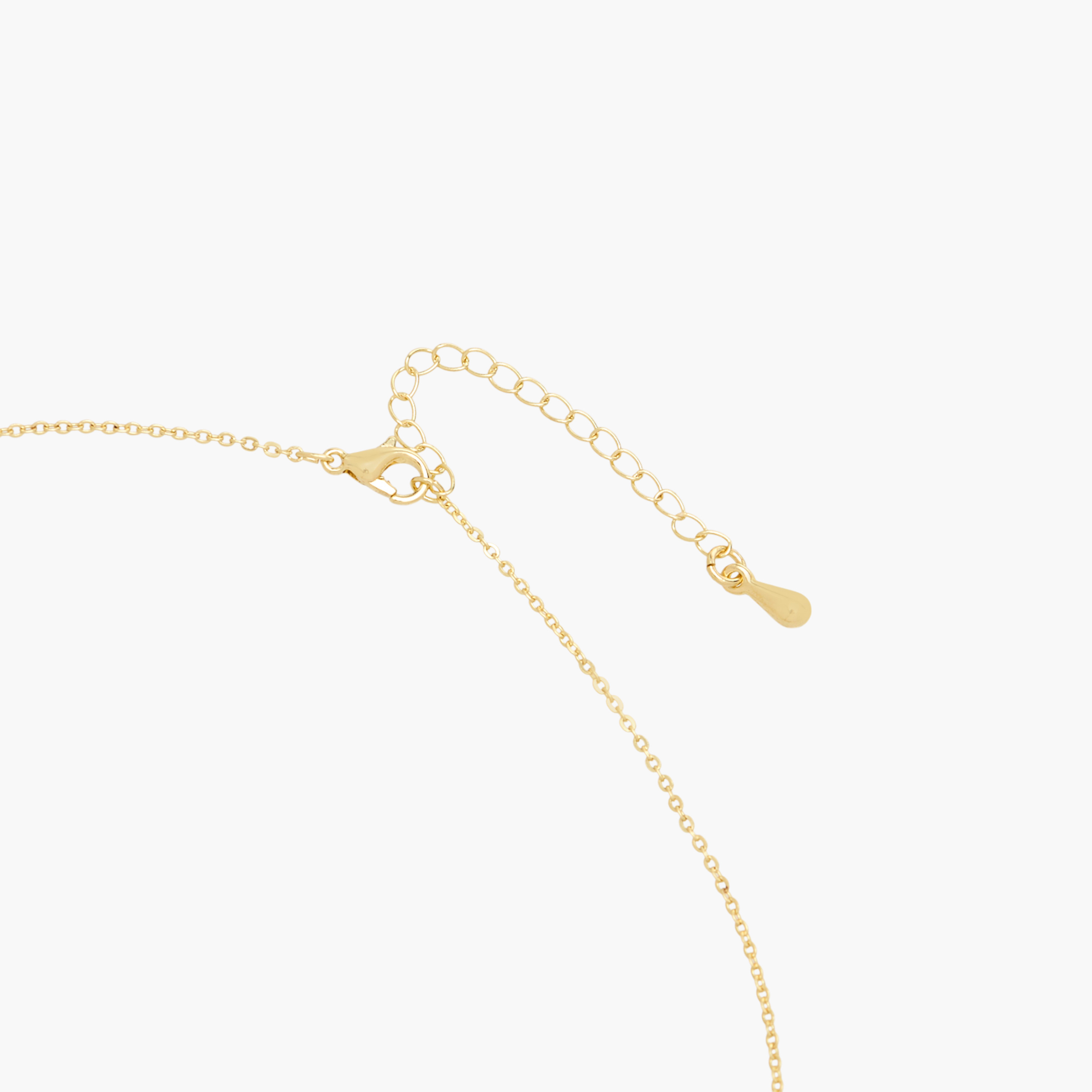 Gold Tone Necklace with Cubic Zirconia Embellishment-women-watchesandjewellery-jewellery-necklacesandpendants-image-4