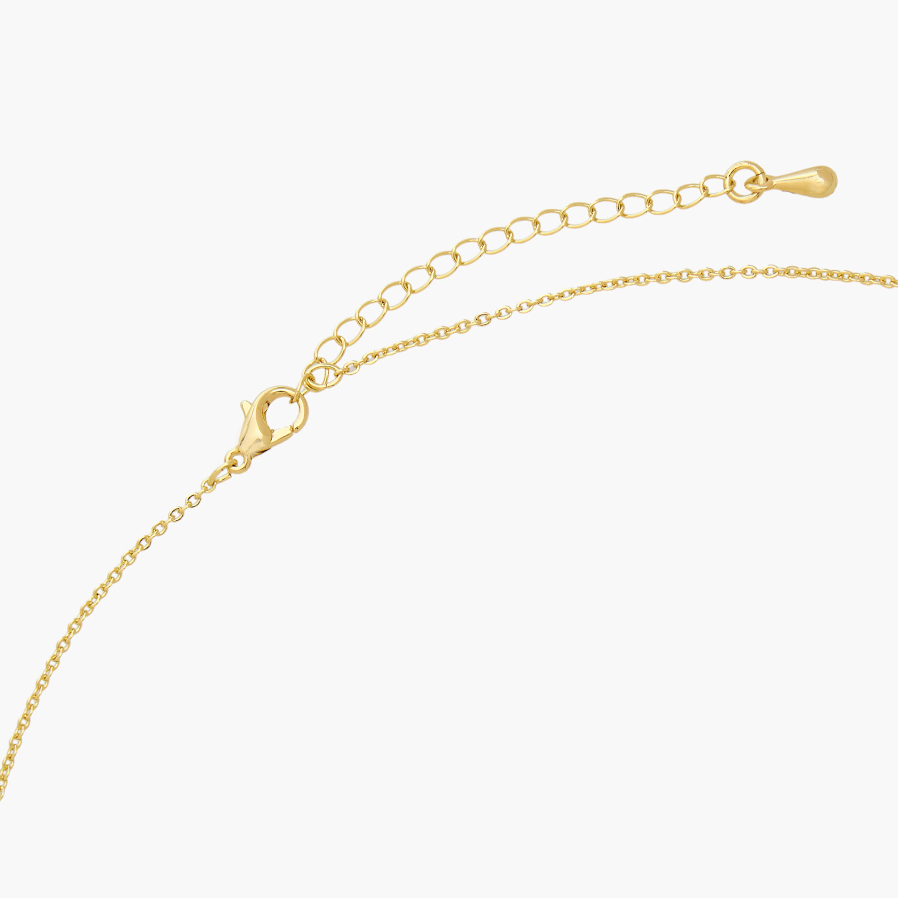 Set of 2 - Cubic Zirconia Embellished Necklace and Earrings-girls-accessories-jewellery-image-5