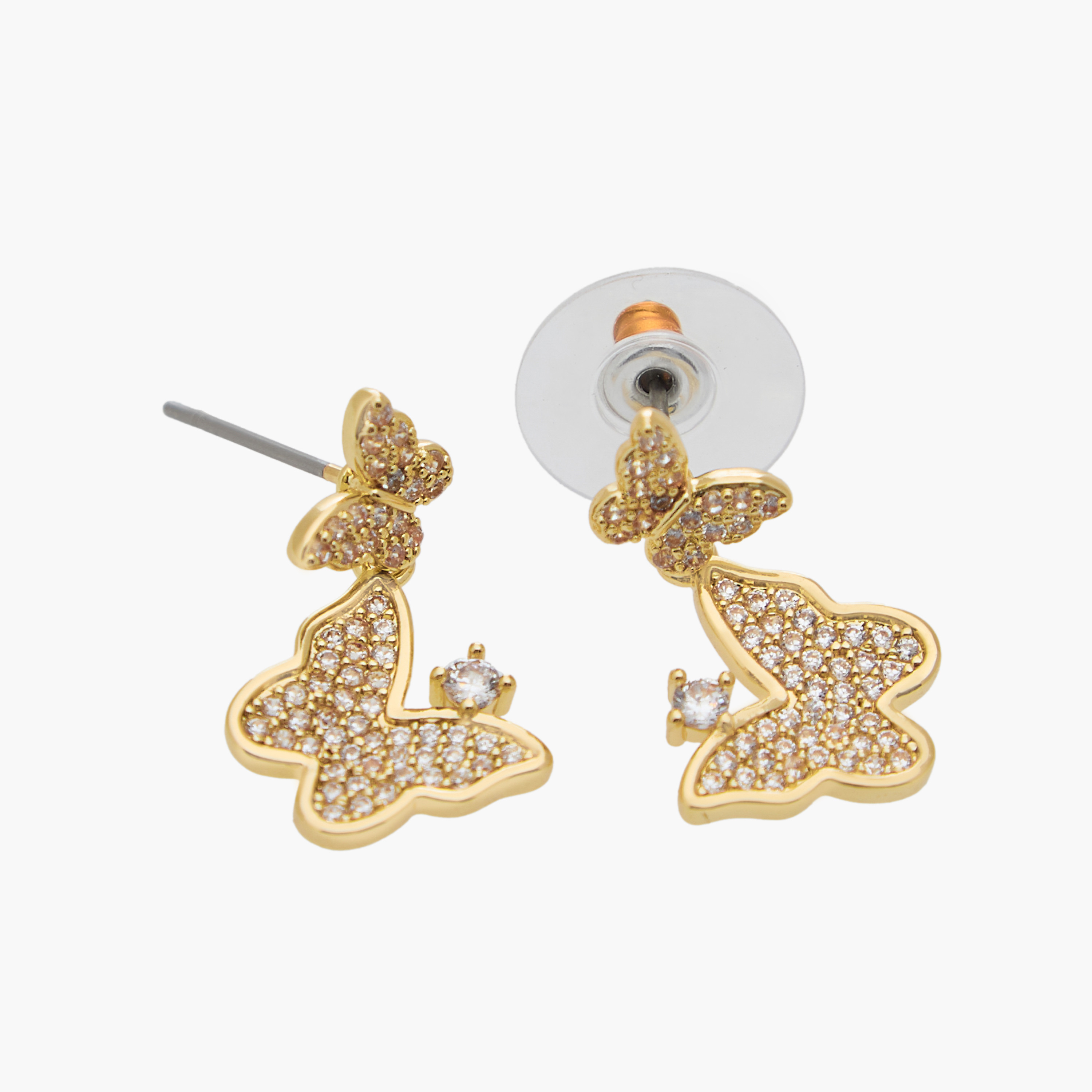 Set of 2 - Embellished Butterfly Necklace and Earrings-girls-accessories-jewellery-image-6
