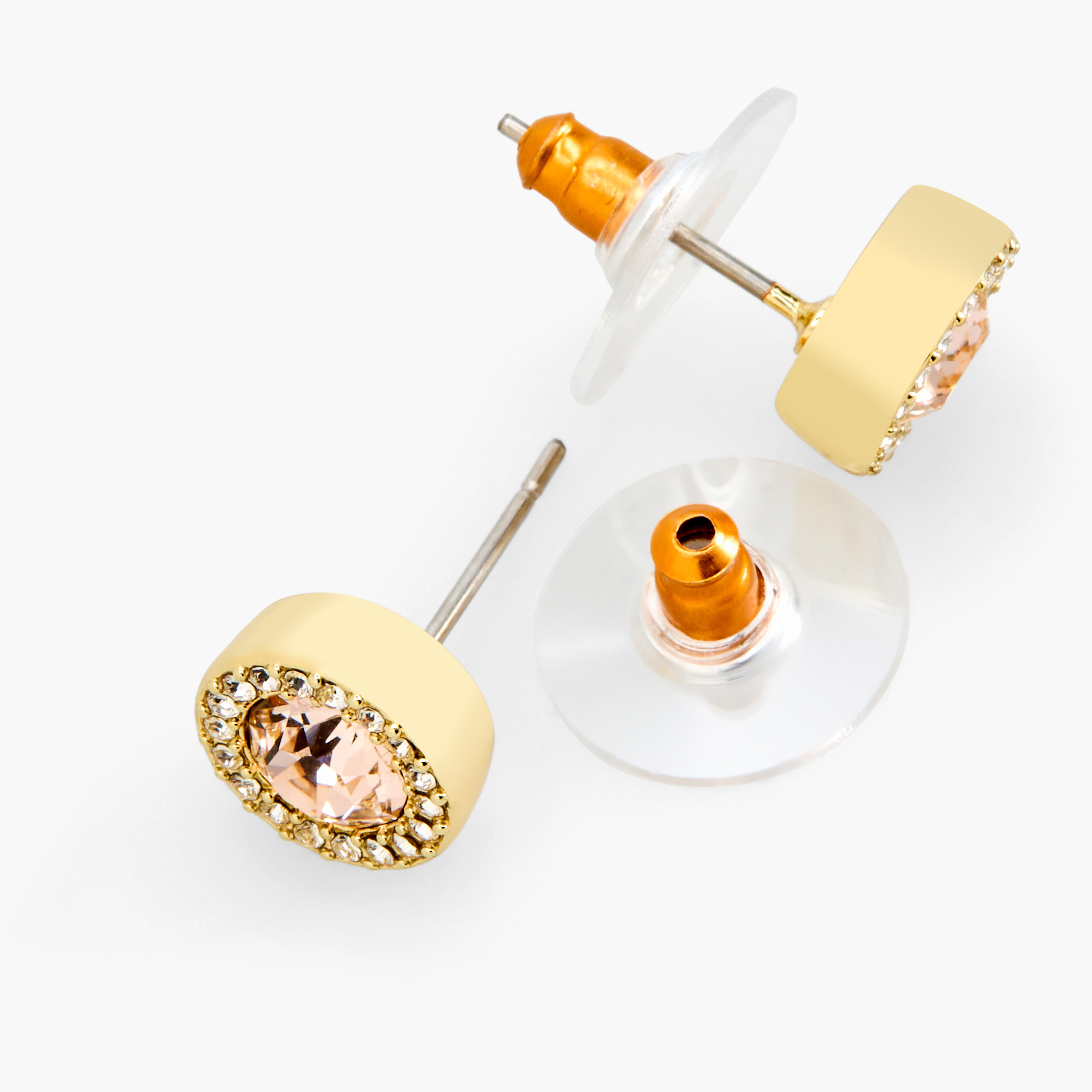 Embellished Stud Earrings with Pushback Closure-women-watchesandjewellery-jewellery-earrings-image-3