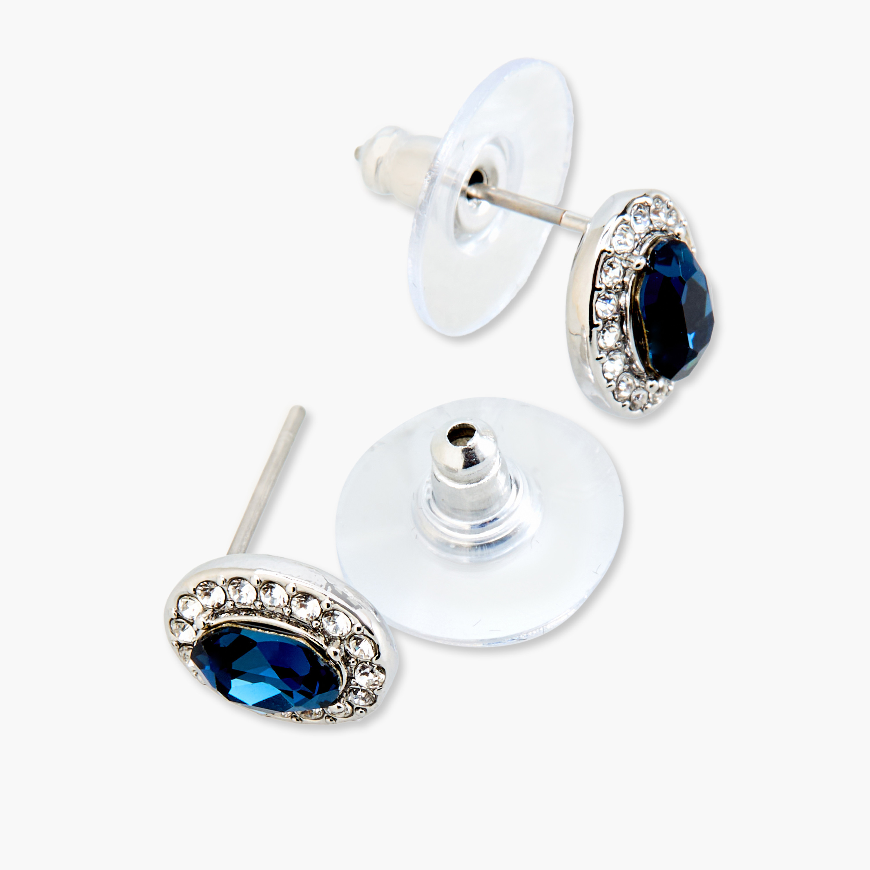 Embellished Stud Earrings with Pushback Closure-women-watchesandjewellery-jewellery-earrings-image-3