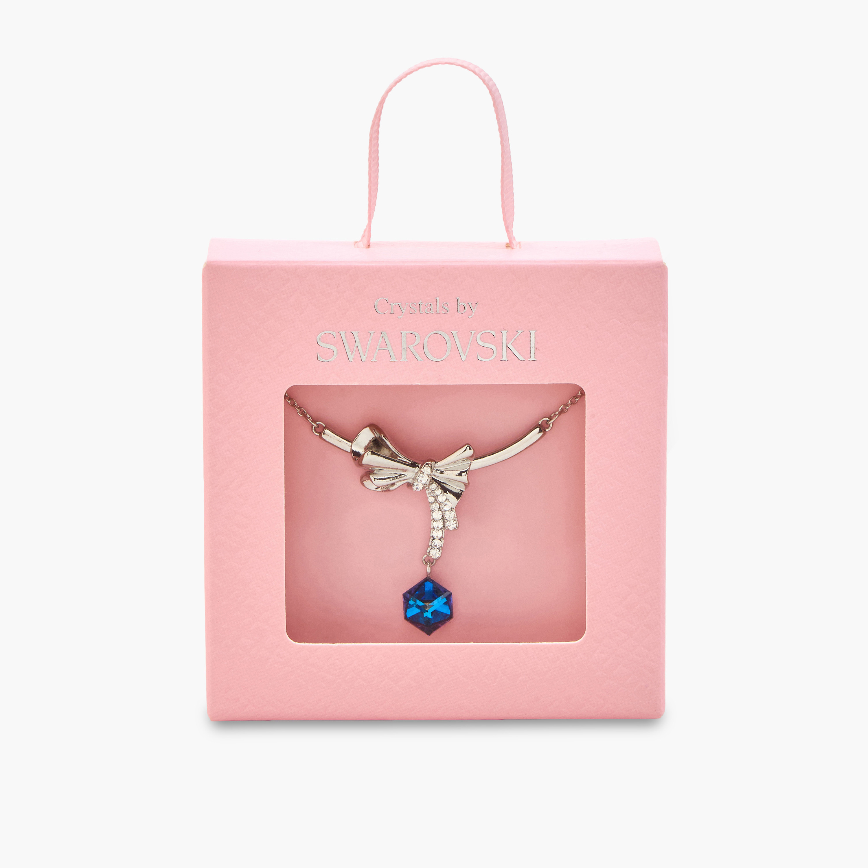 Swarovski Pendant Necklace with Bow Design-women-watchesandjewellery-jewellery-necklacesandpendants-image-5