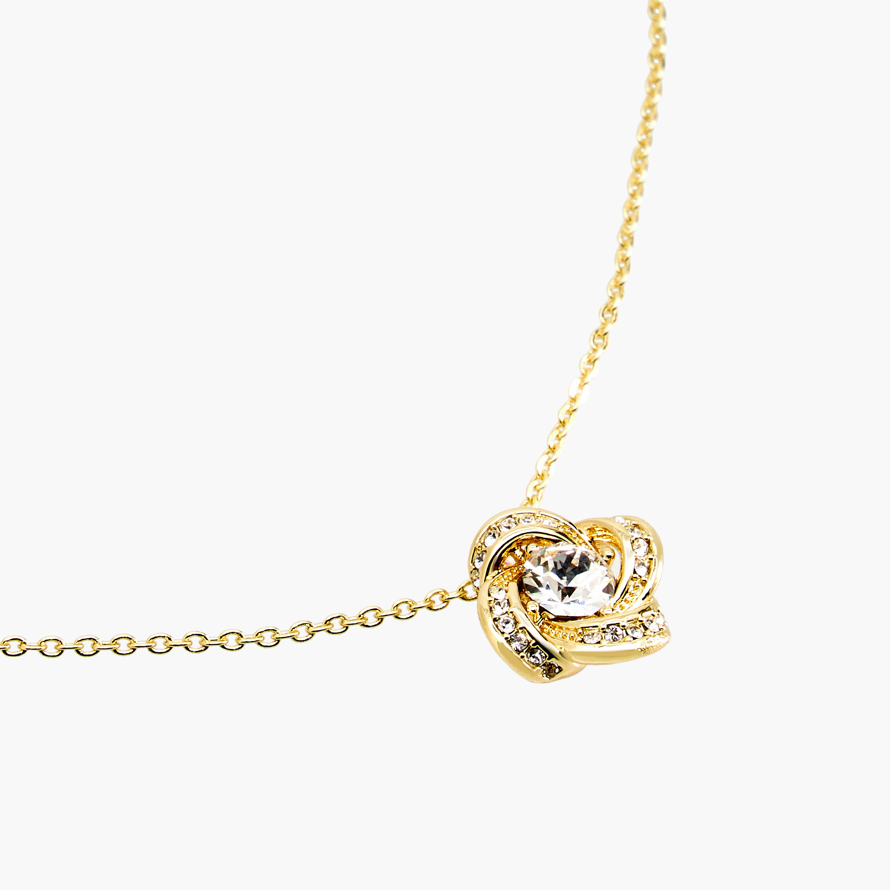 Gold Tone Pendant Necklace with Lobster Clasp Closure-women-watchesandjewellery-jewellery-necklacesandpendants-image-3