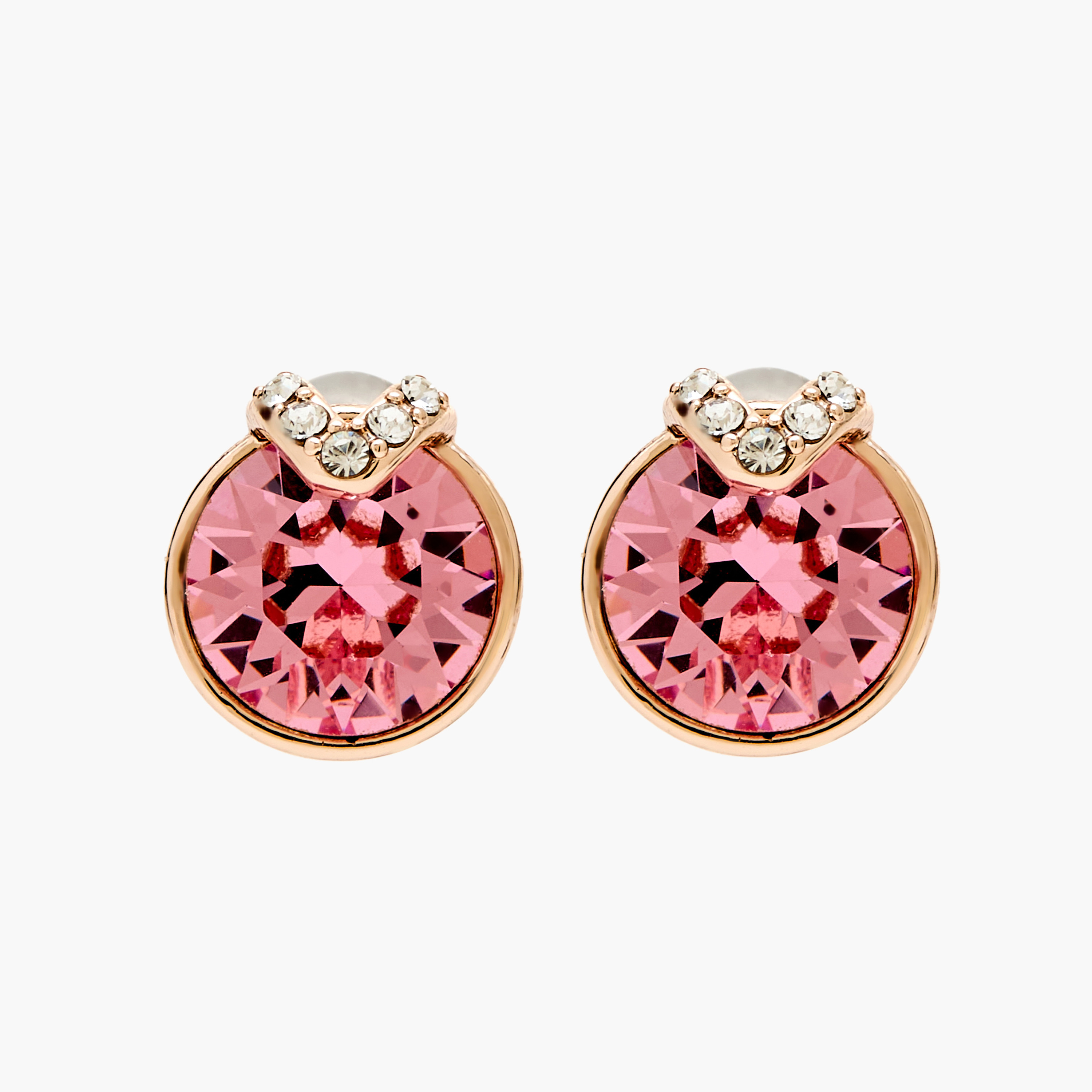 Embellished Stud Earrings with Pushback Closure-women-watchesandjewellery-jewellery-earrings-image-1