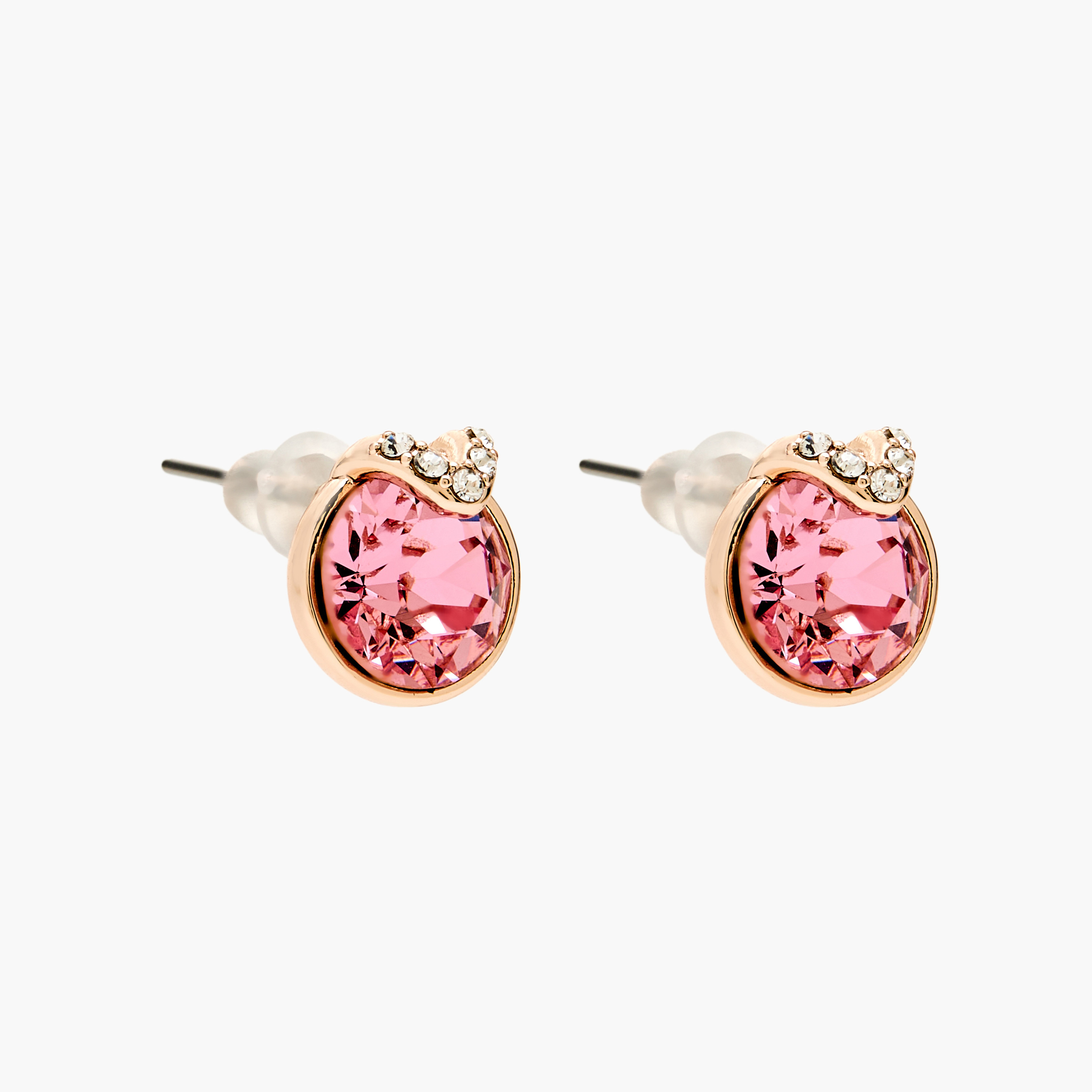 Embellished Stud Earrings with Pushback Closure-women-watchesandjewellery-jewellery-earrings-image-2