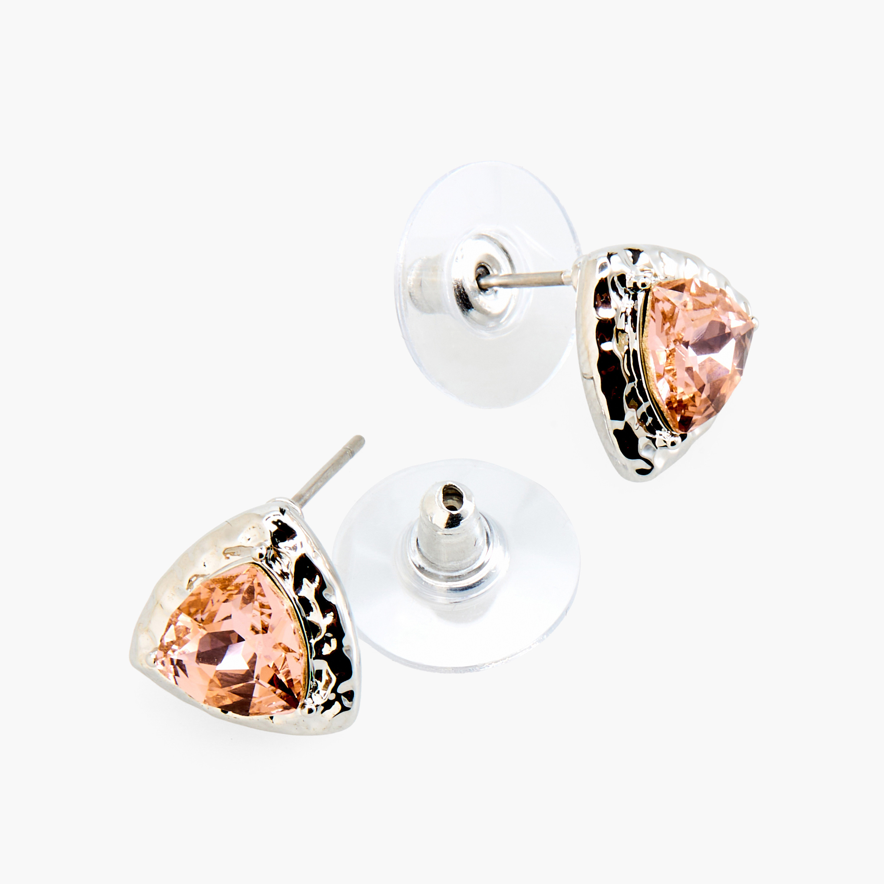 Embellished Stud Earrings with Pushback Closure-women-watchesandjewellery-jewellery-earrings-image-3