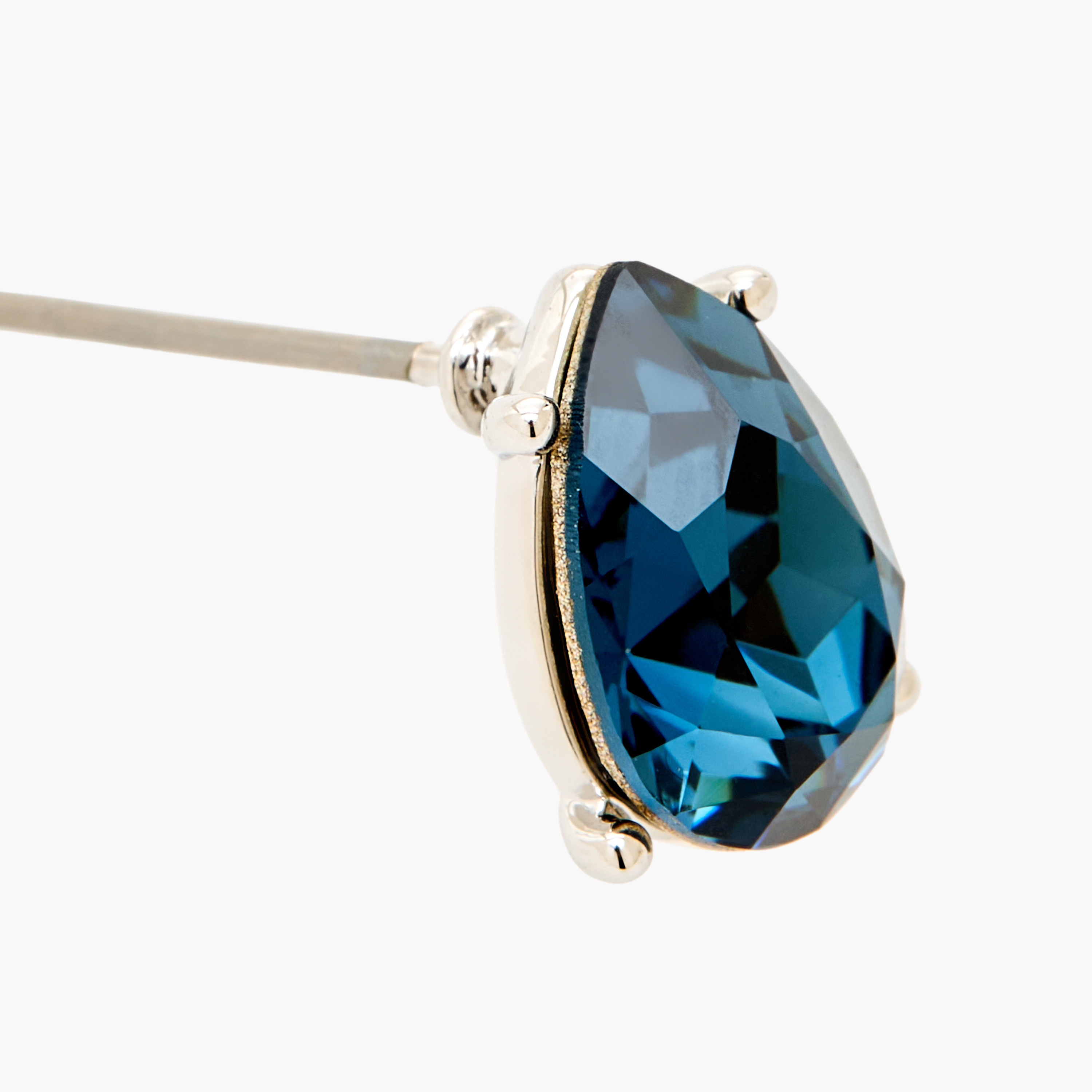Swarovski Crystal Stud Earrings with Pushback Closure-women-watchesandjewellery-jewellery-earrings-image-3
