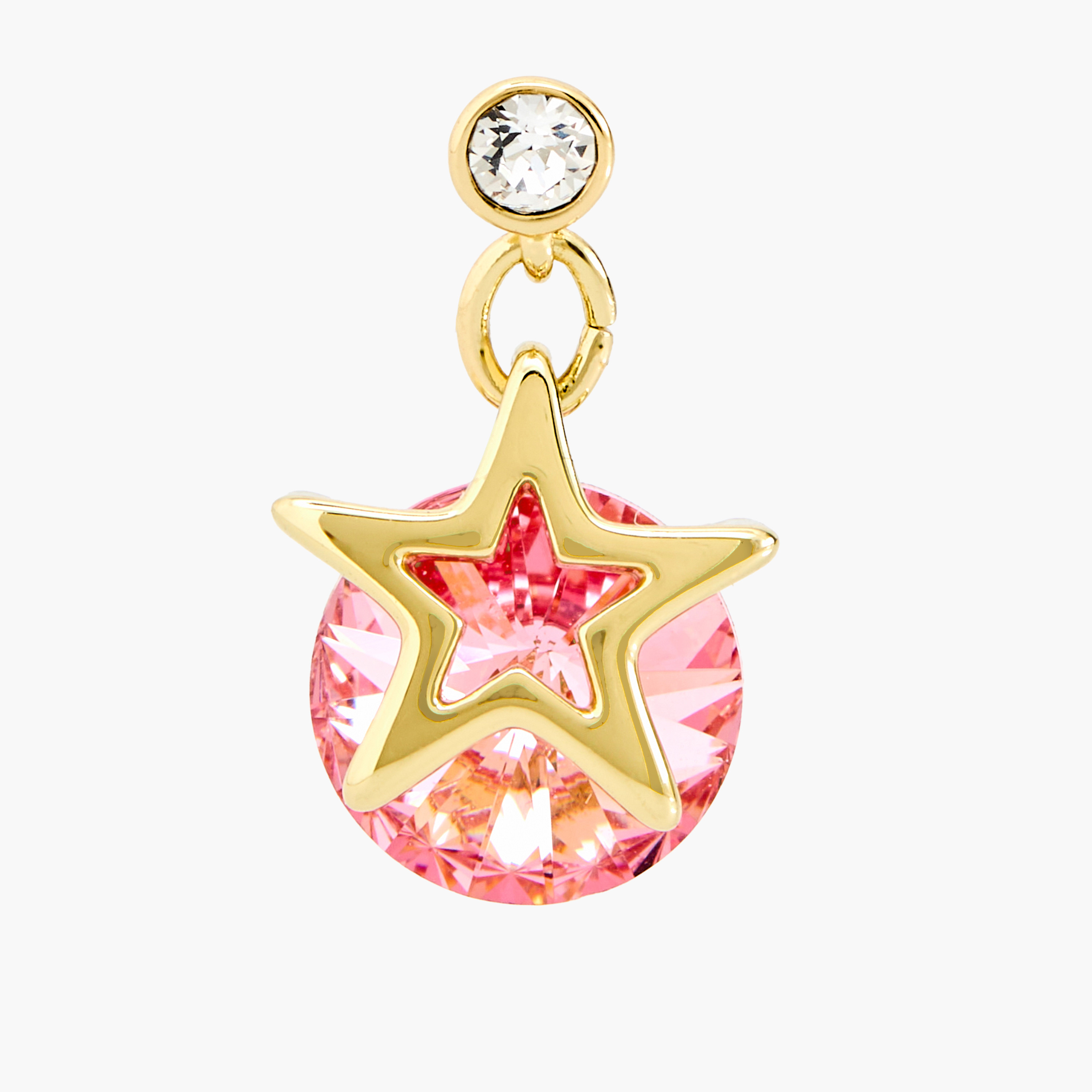 Swarovski Embellished Drop Earrings with Pushback Closure-women-watchesandjewellery-jewellery-earrings-image-1