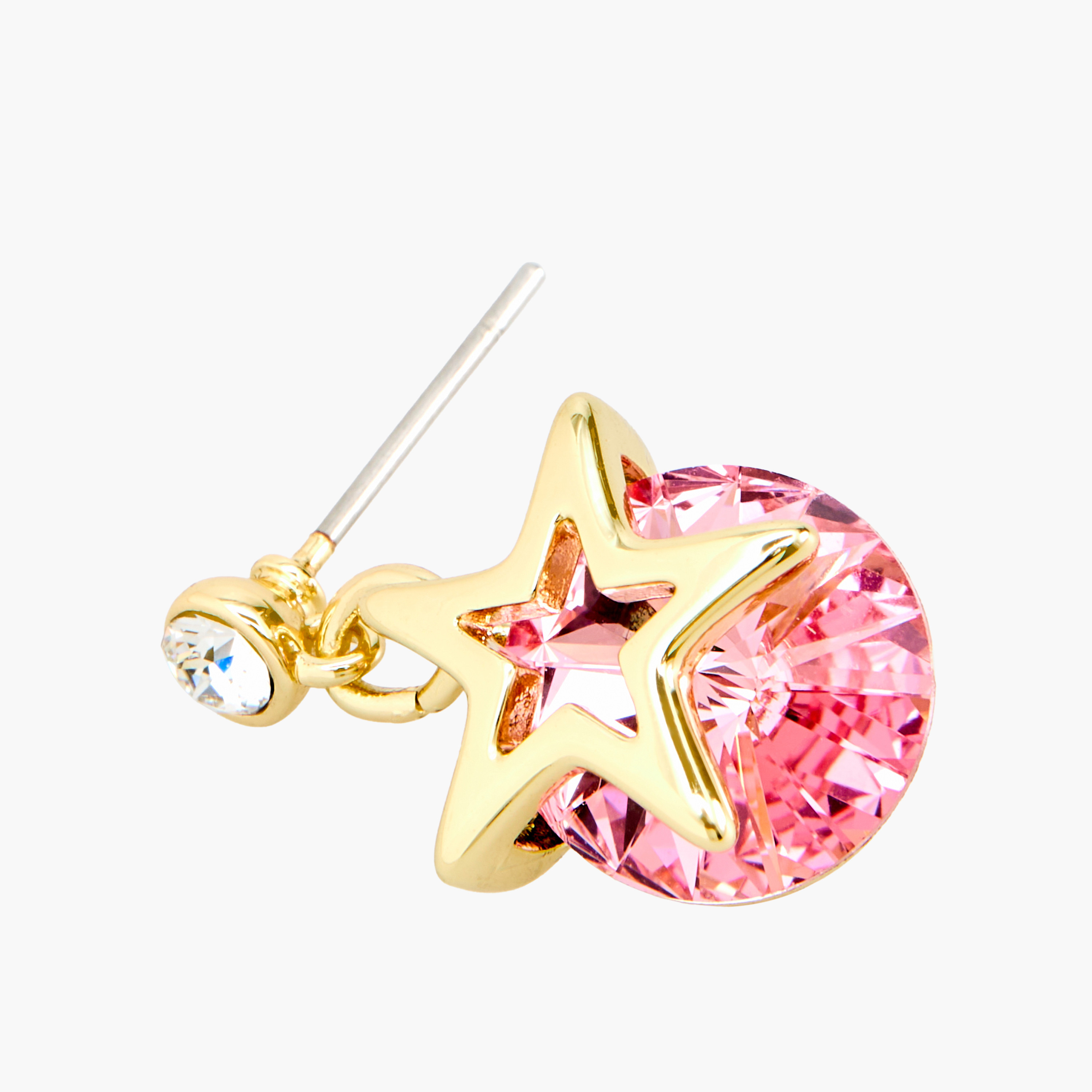 Swarovski Embellished Drop Earrings with Pushback Closure-women-watchesandjewellery-jewellery-earrings-image-3