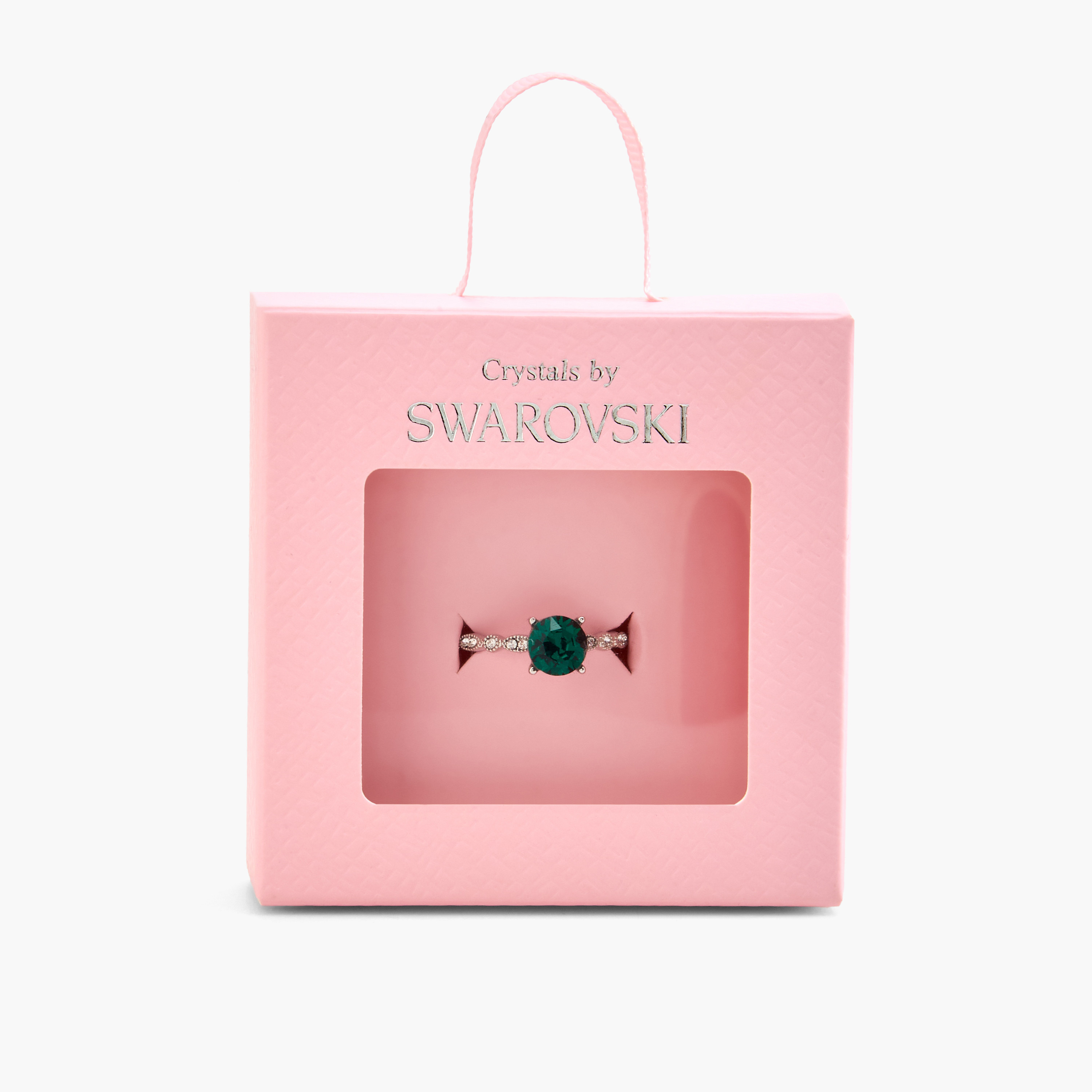 Swarovski Silver Tone Ring-women-watchesandjewellery-jewellery-rings-image-5