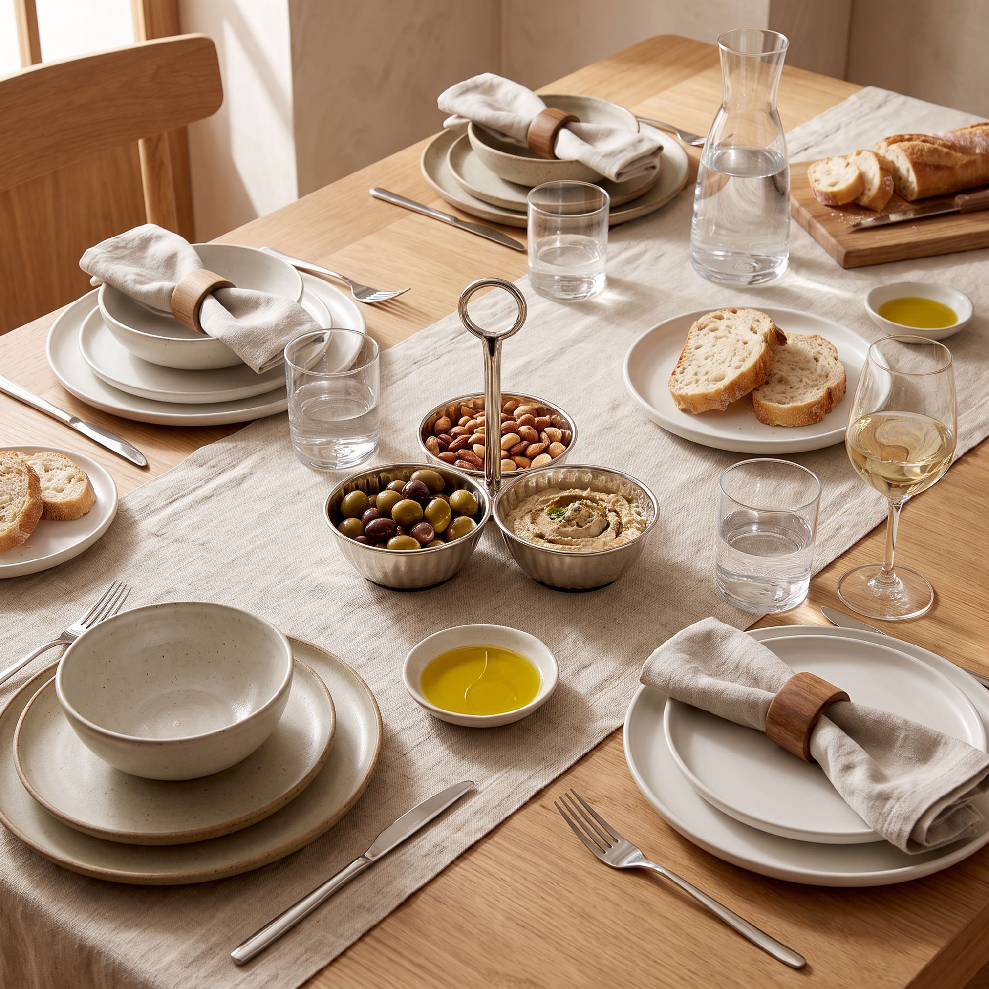 طقم توابل 3 أوعية بارزة الملمس-household-dining-dinnerware-bowls-image-4