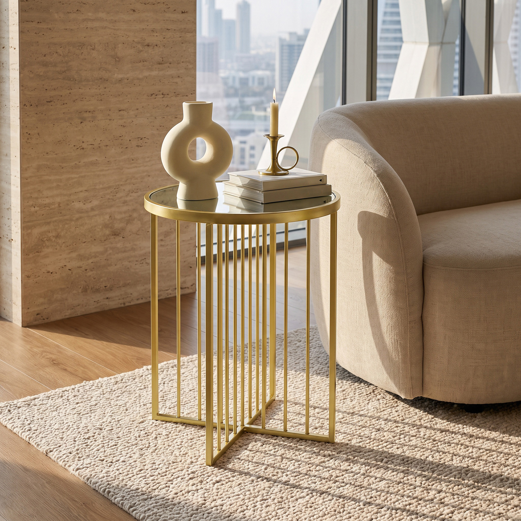 Mirror Top Accent Table-furniture-livingroom-consoletablesandmirrors-image-3