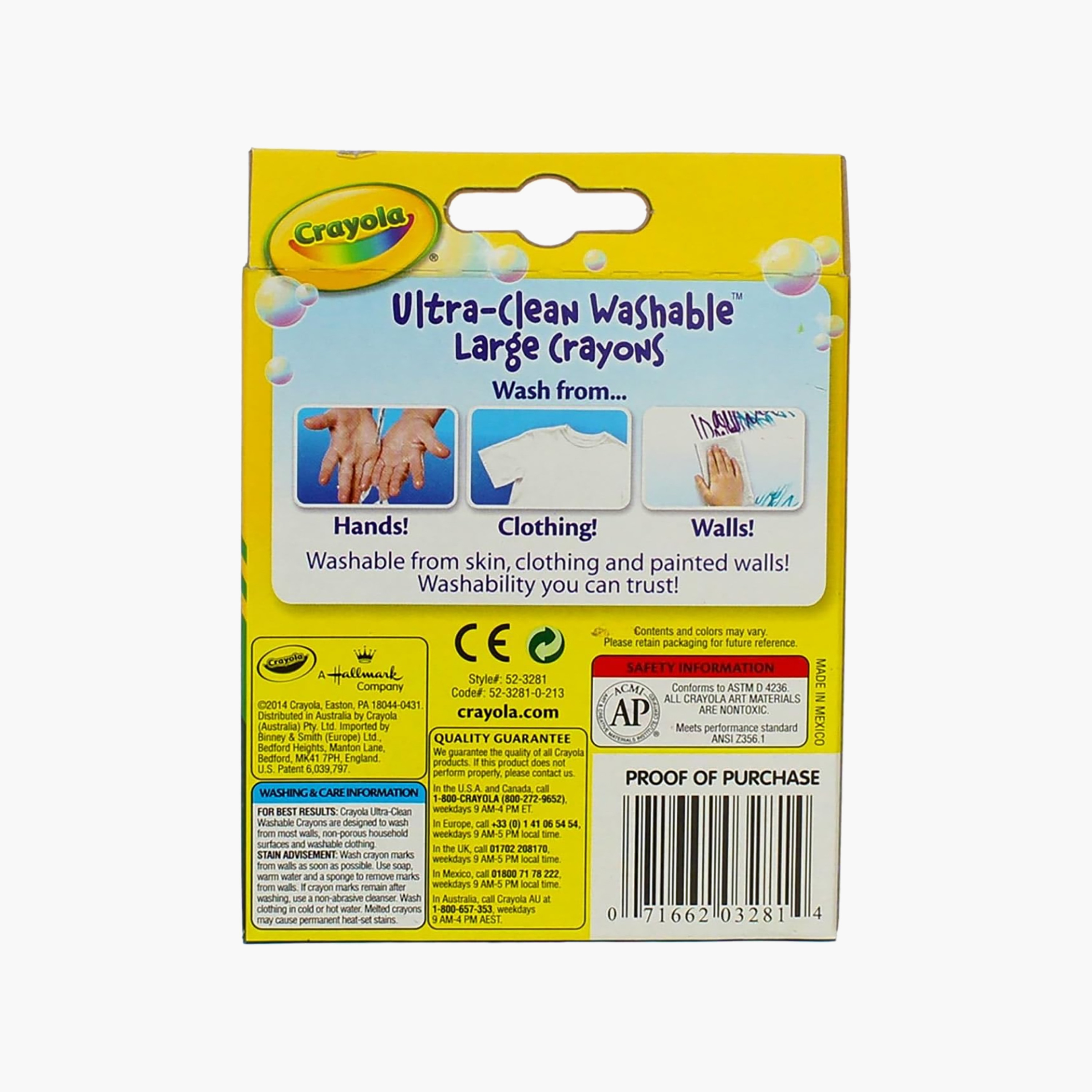Crayola 16-Piece Ultra-Clean Washable Crayons-school-artsandcrafts-image-7