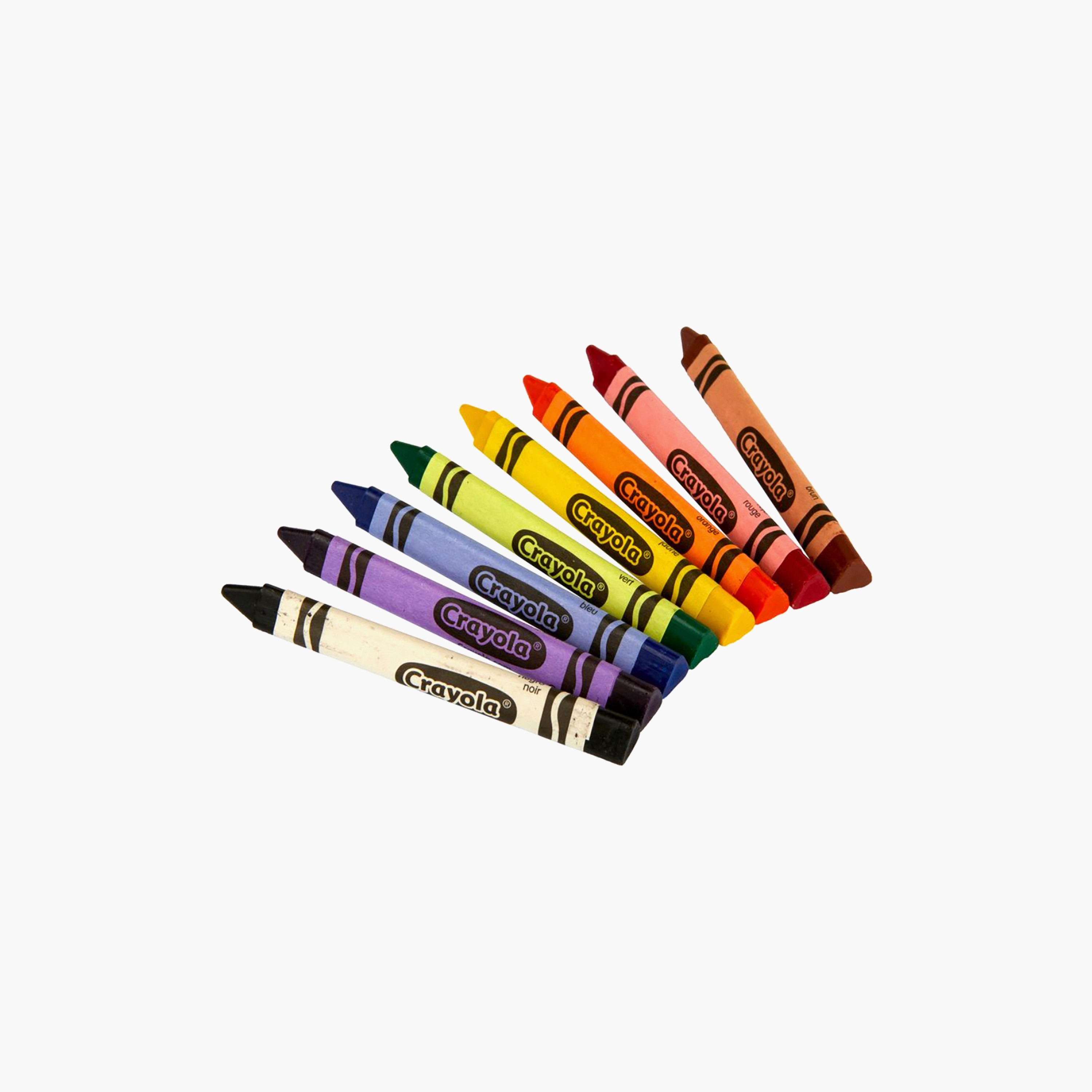 Crayola 8-Piece Anti-Roll Triangular Crayons-school-artsandcrafts-image-1