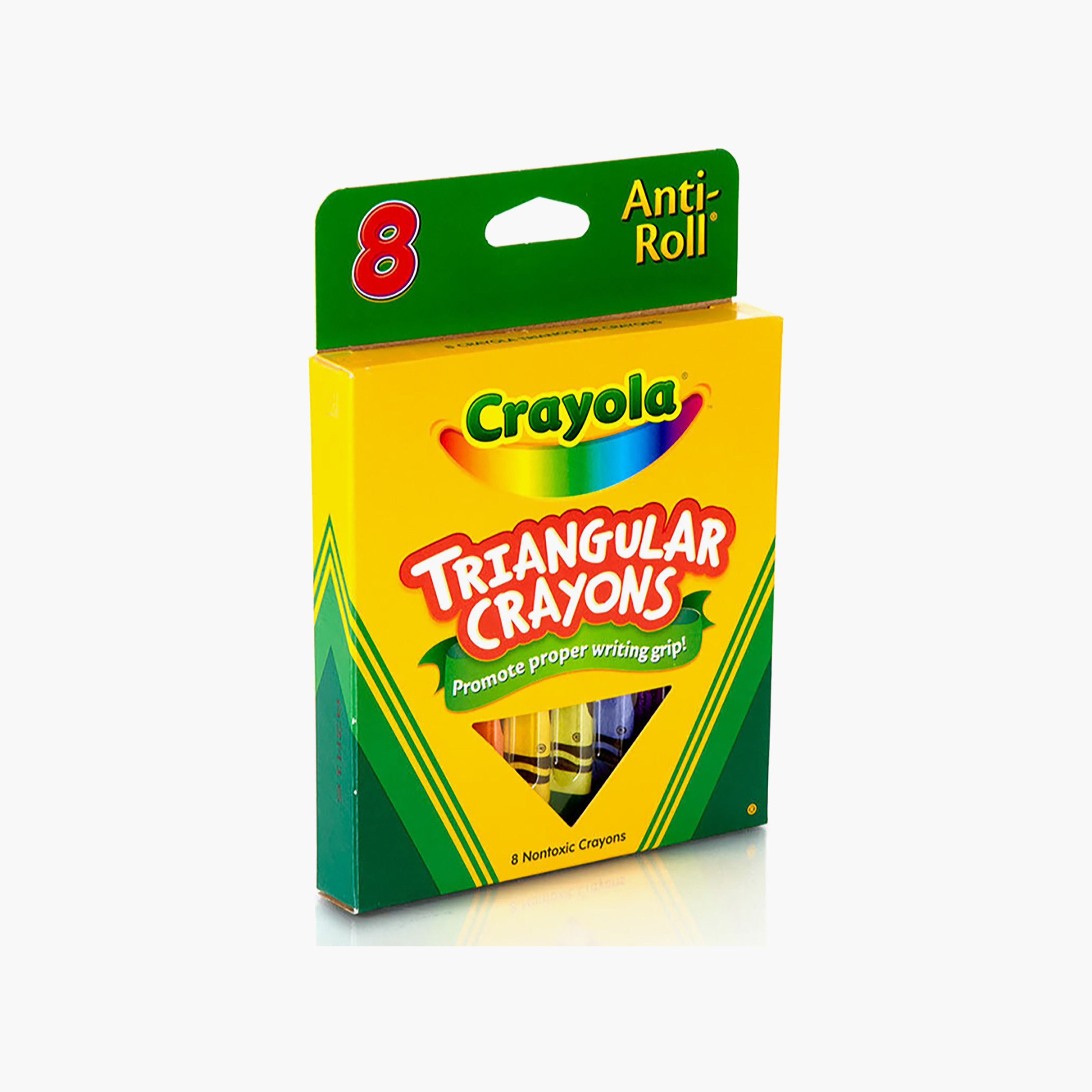 Crayola 8-Piece Anti-Roll Triangular Crayons-school-artsandcrafts-image-5