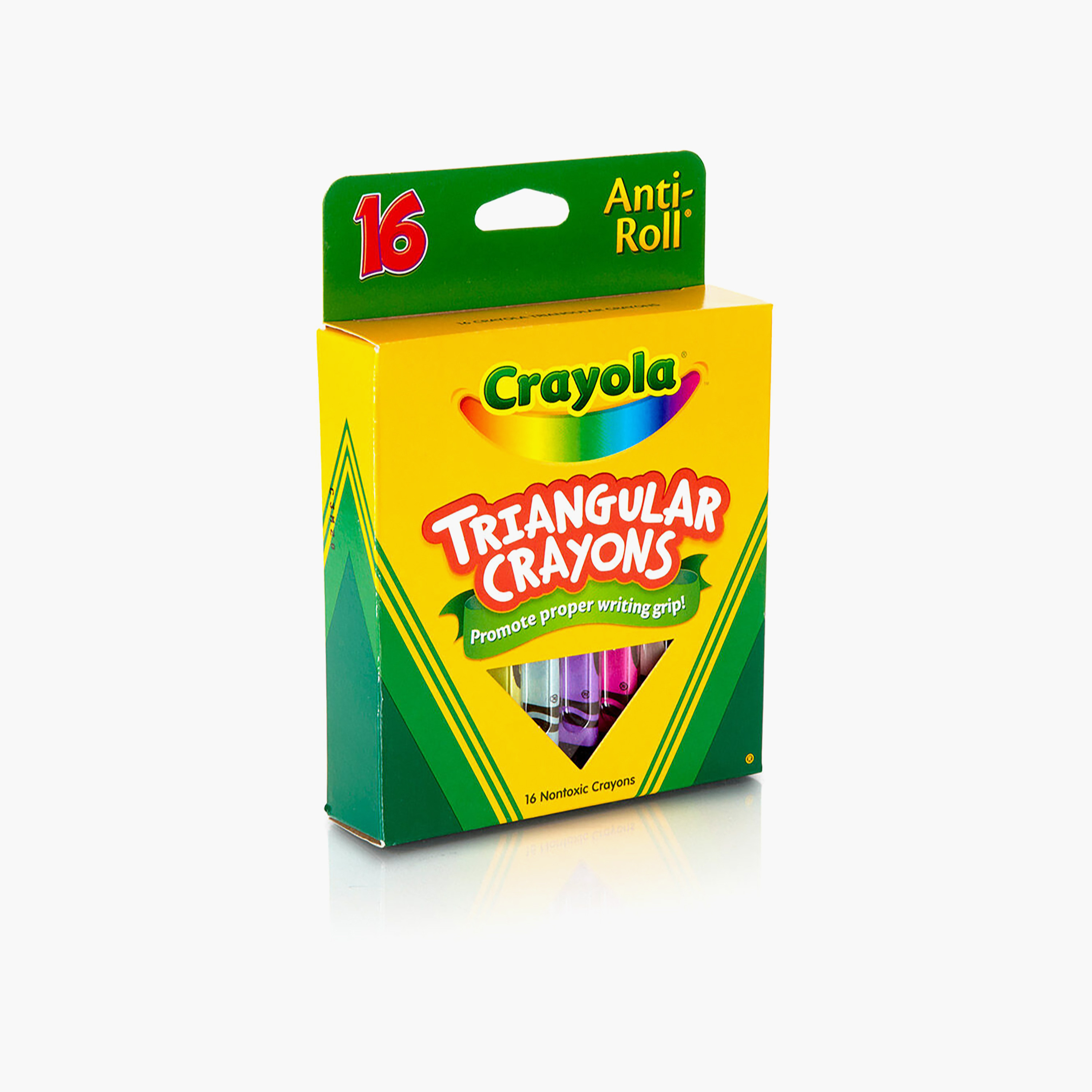 Crayola 16-Piece Anti-Roll Triangular Crayons-school-artsandcrafts-image-5