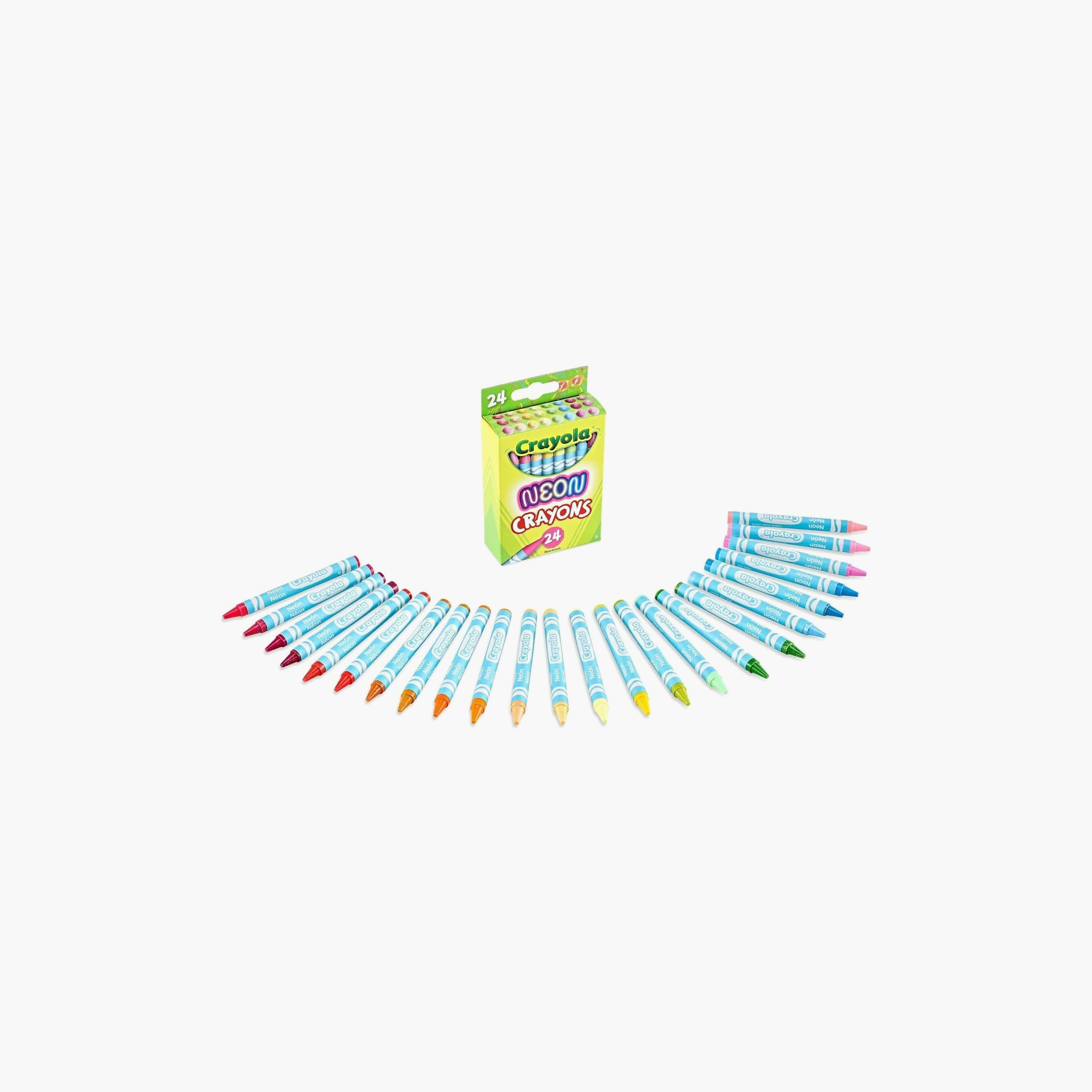 Crayola 24-Piece Neon Crayons-school-artsandcrafts-image-2