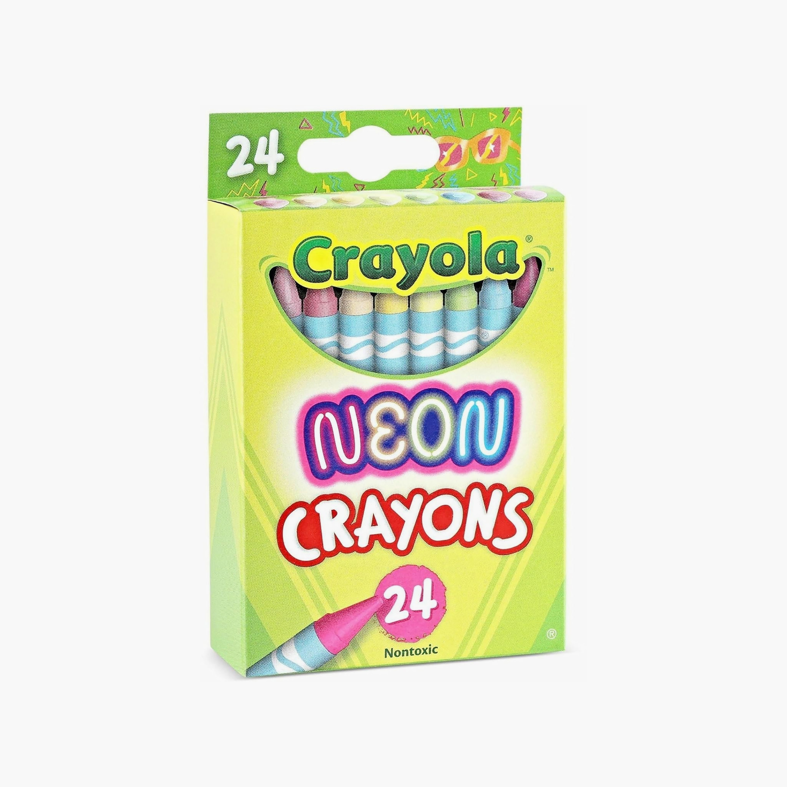 Crayola 24-Piece Neon Crayons-school-artsandcrafts-image-4