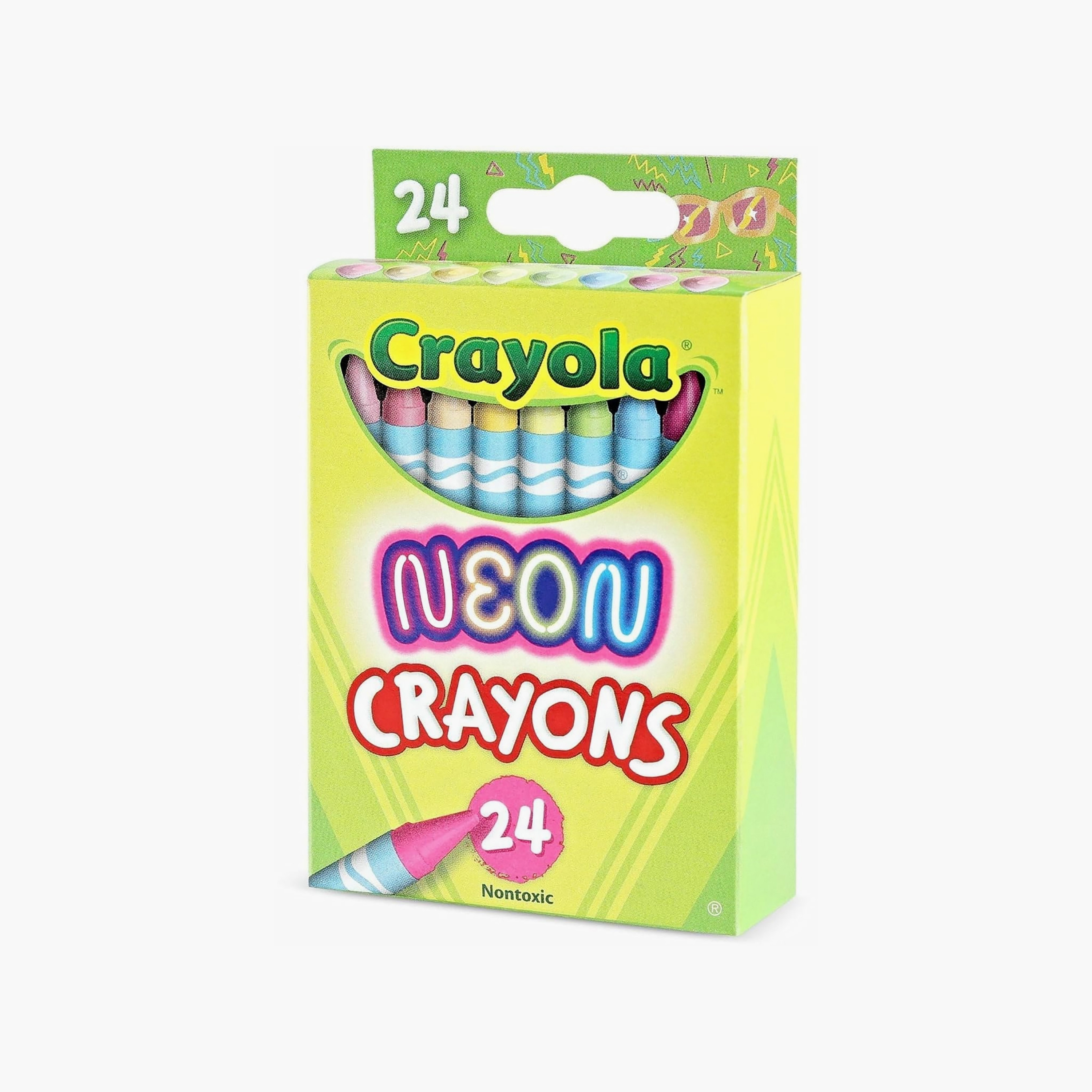 Crayola 24-Piece Neon Crayons-school-artsandcrafts-image-5