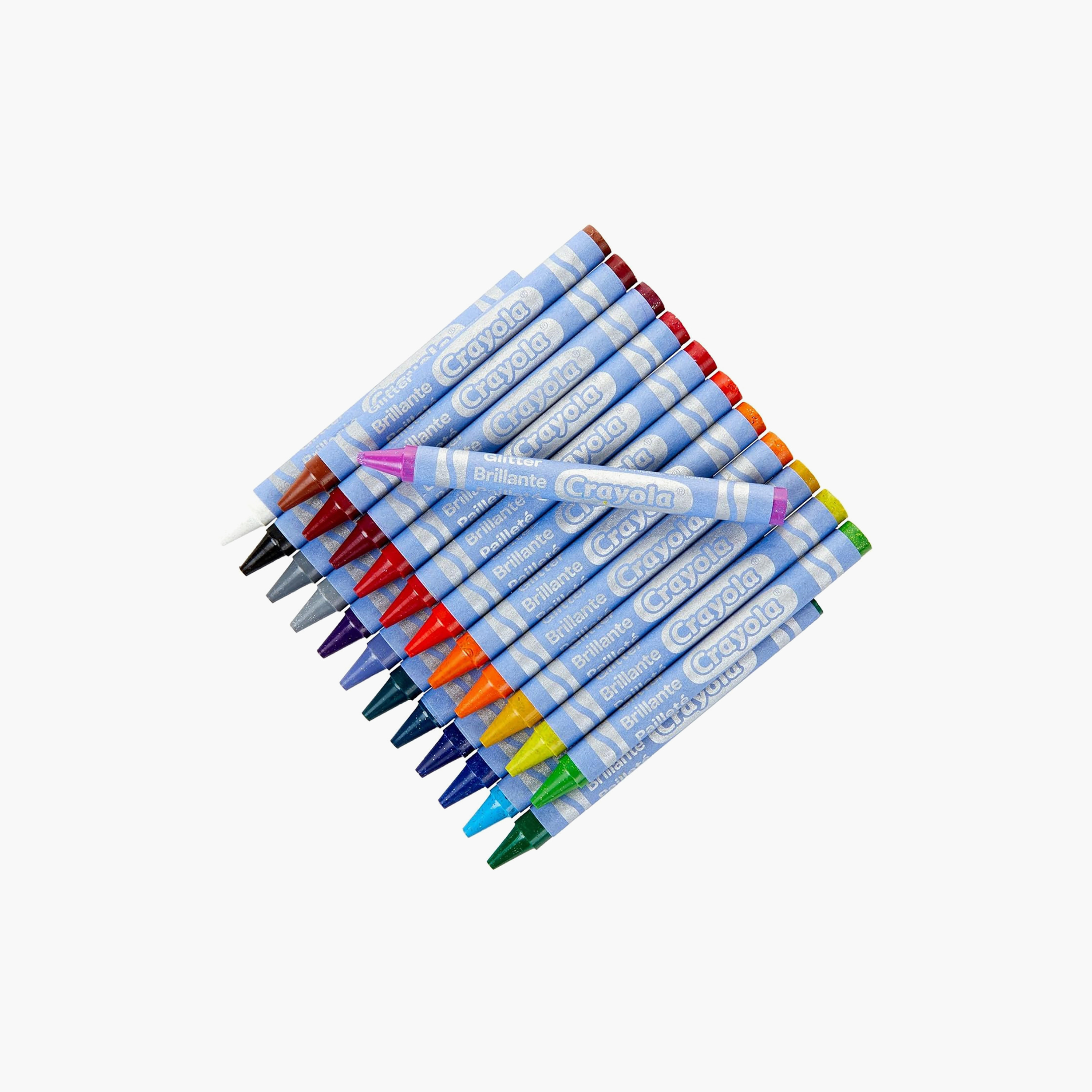 Crayola 24-Piece Glitter Crayons-school-artsandcrafts-image-1