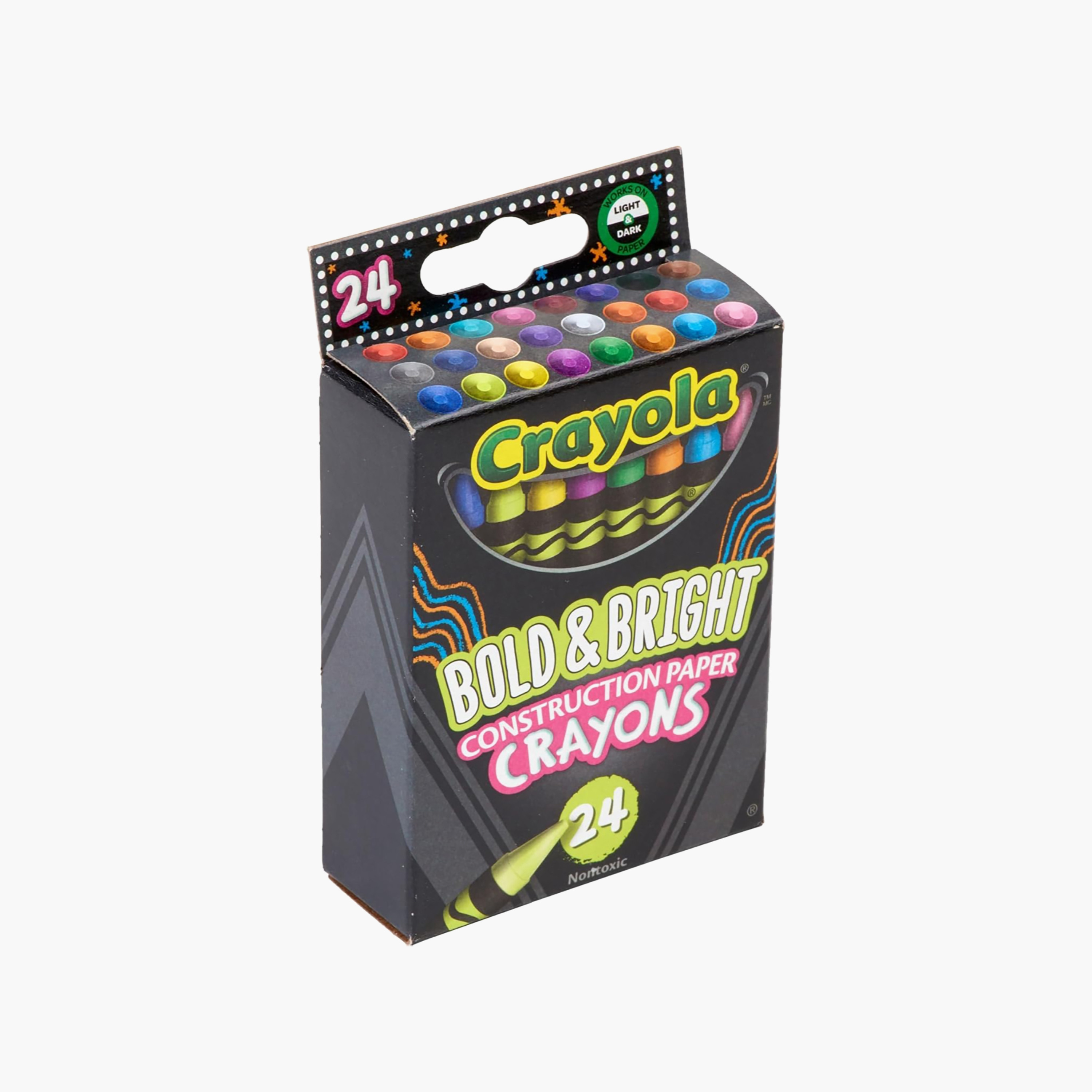 Crayola 24-Piece Bold & Bright Construction Paper Crayons-school-artsandcrafts-image-5